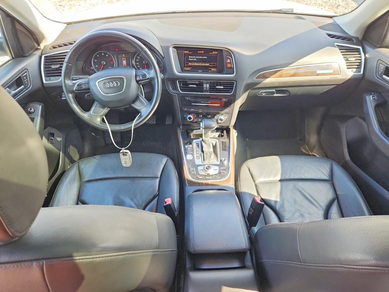 2014 Audi Q5 Premium Plus White vin: WA1LFAFP5EA034923