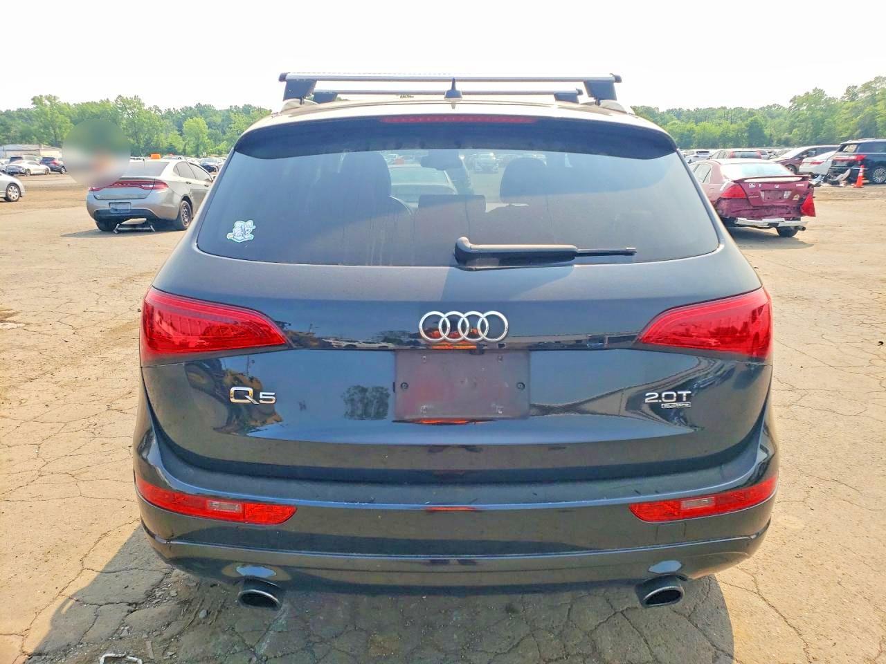 2014 Audi Q5 Premium Plus Black vin: WA1LFAFP5EA064679