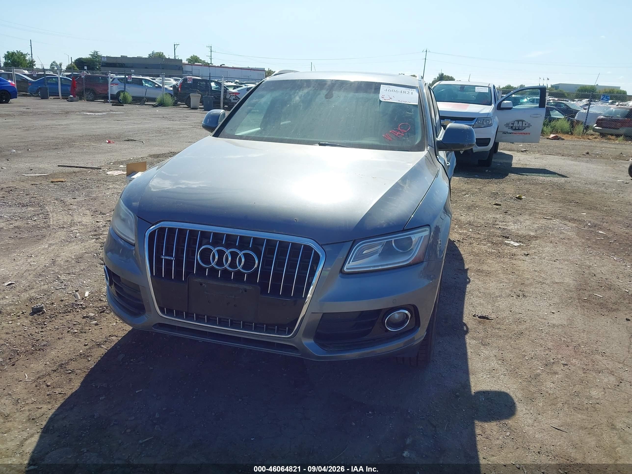 2014 Audi Q5 2.0t Premium Gray vin: WA1LFAFP5EA075374