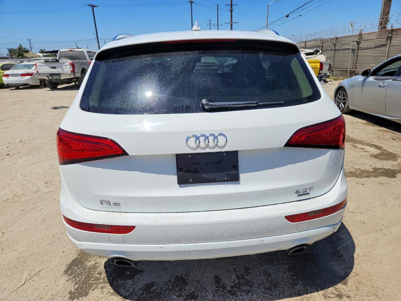 2015 Audi Q5 Premium Plus White vin: WA1LFAFP5FA012759