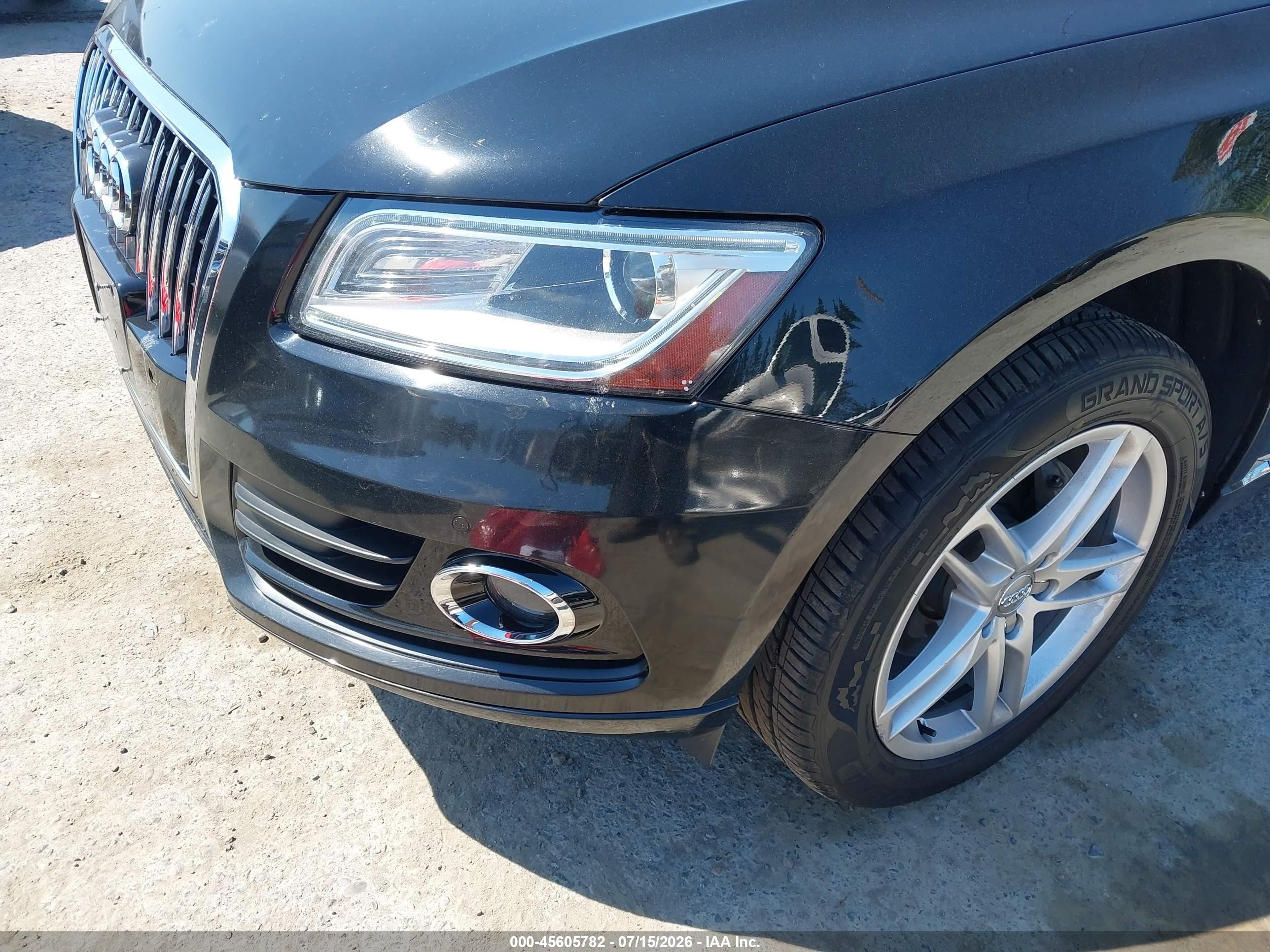 2015 Audi Q5 2.0t Premium Black vin: WA1LFAFP5FA024569