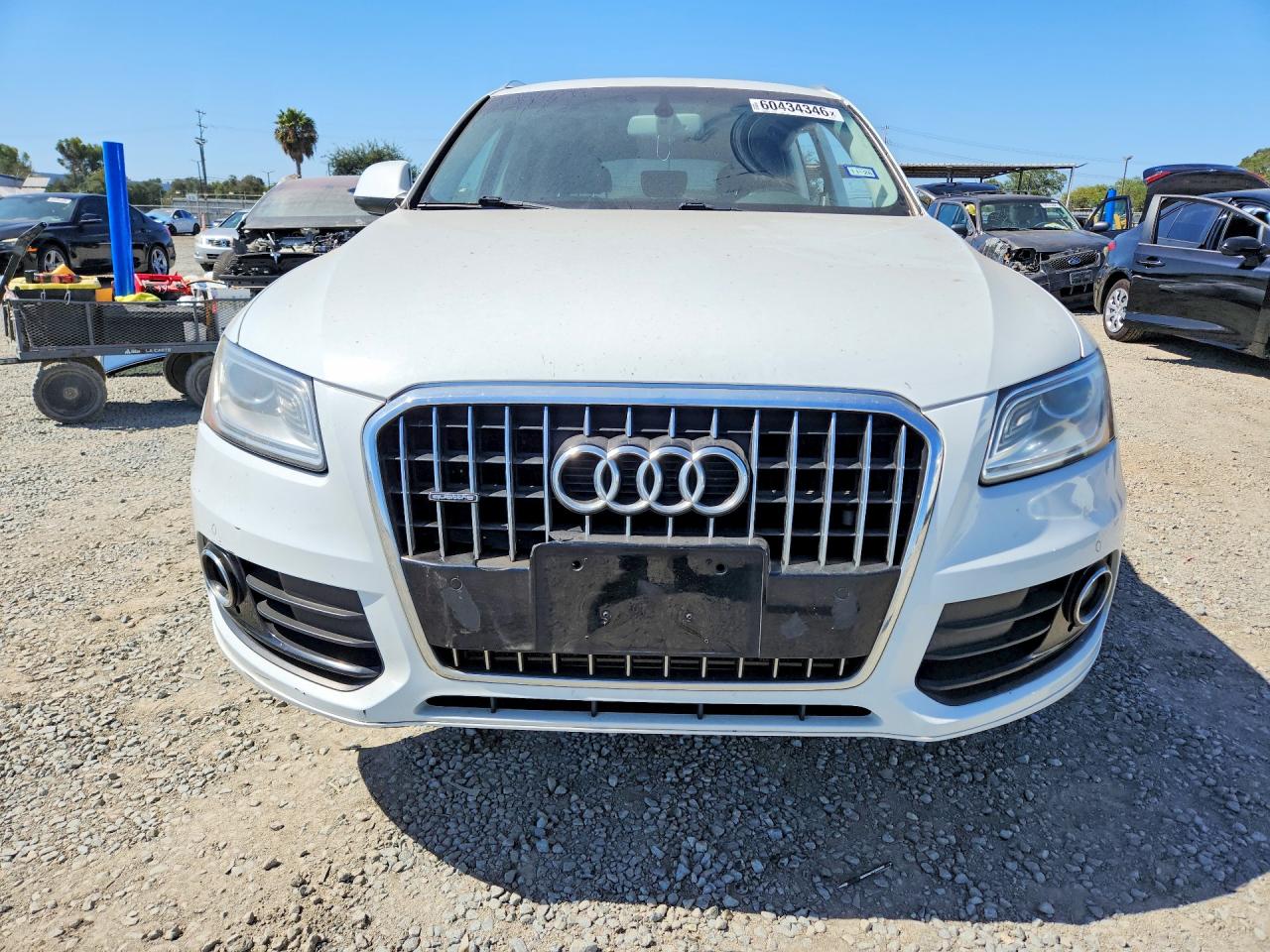 2015 Audi Q5 Premium Plus White vin: WA1LFAFP5FA049214