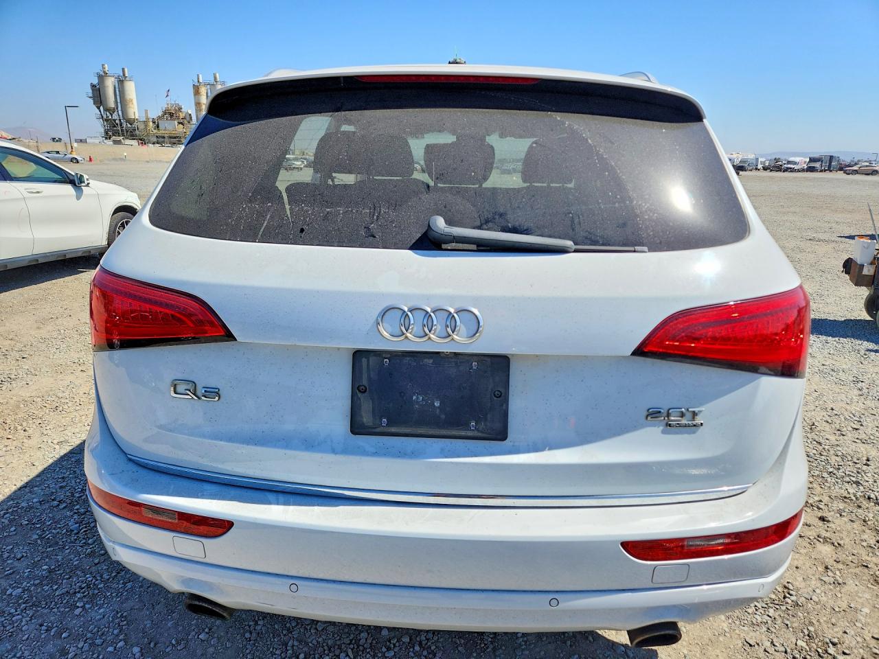 2015 Audi Q5 Premium Plus White vin: WA1LFAFP5FA049214