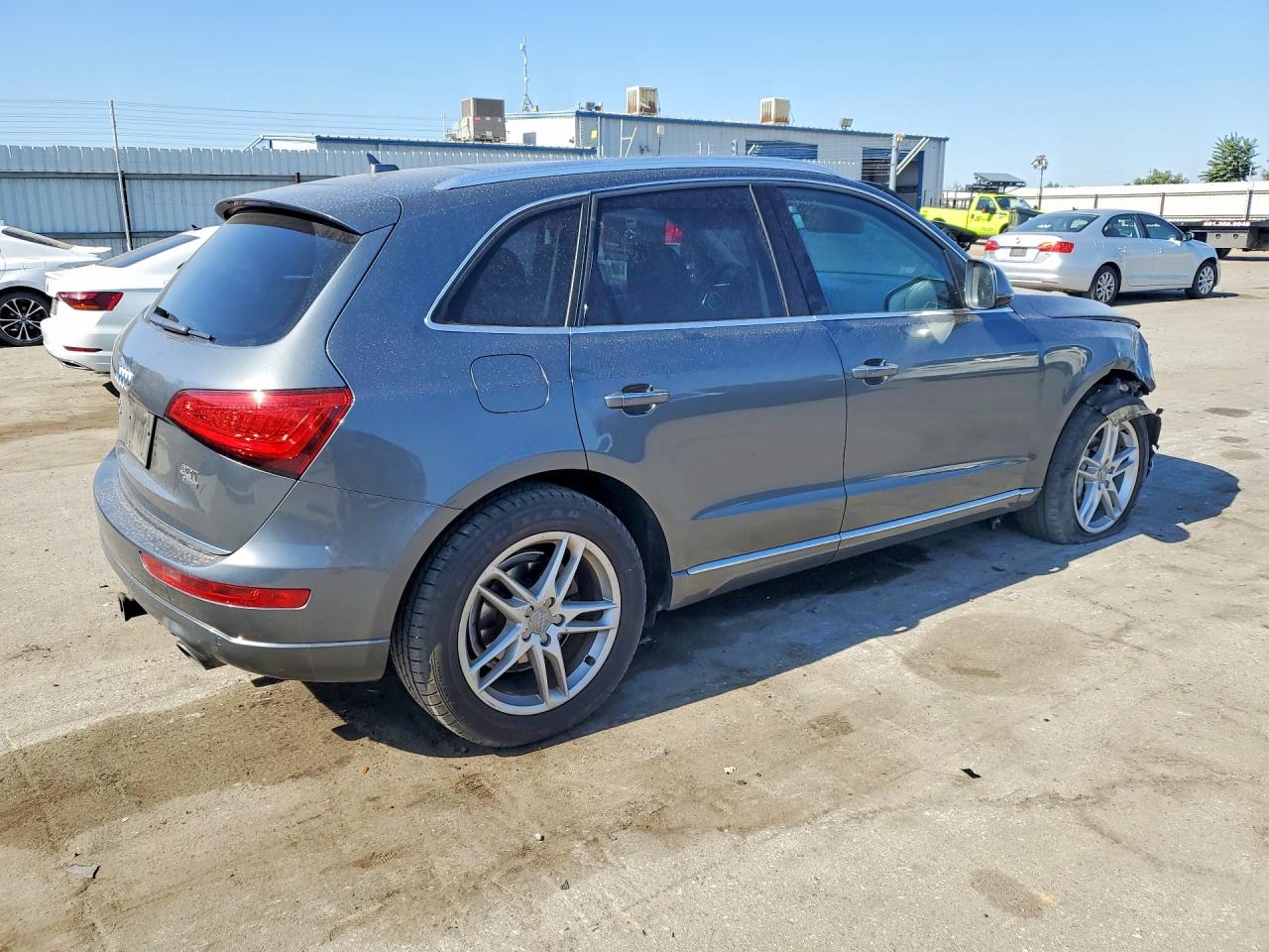 2015 Audi Q5 Premium Plus Серый vin: WA1LFAFP5FA077174