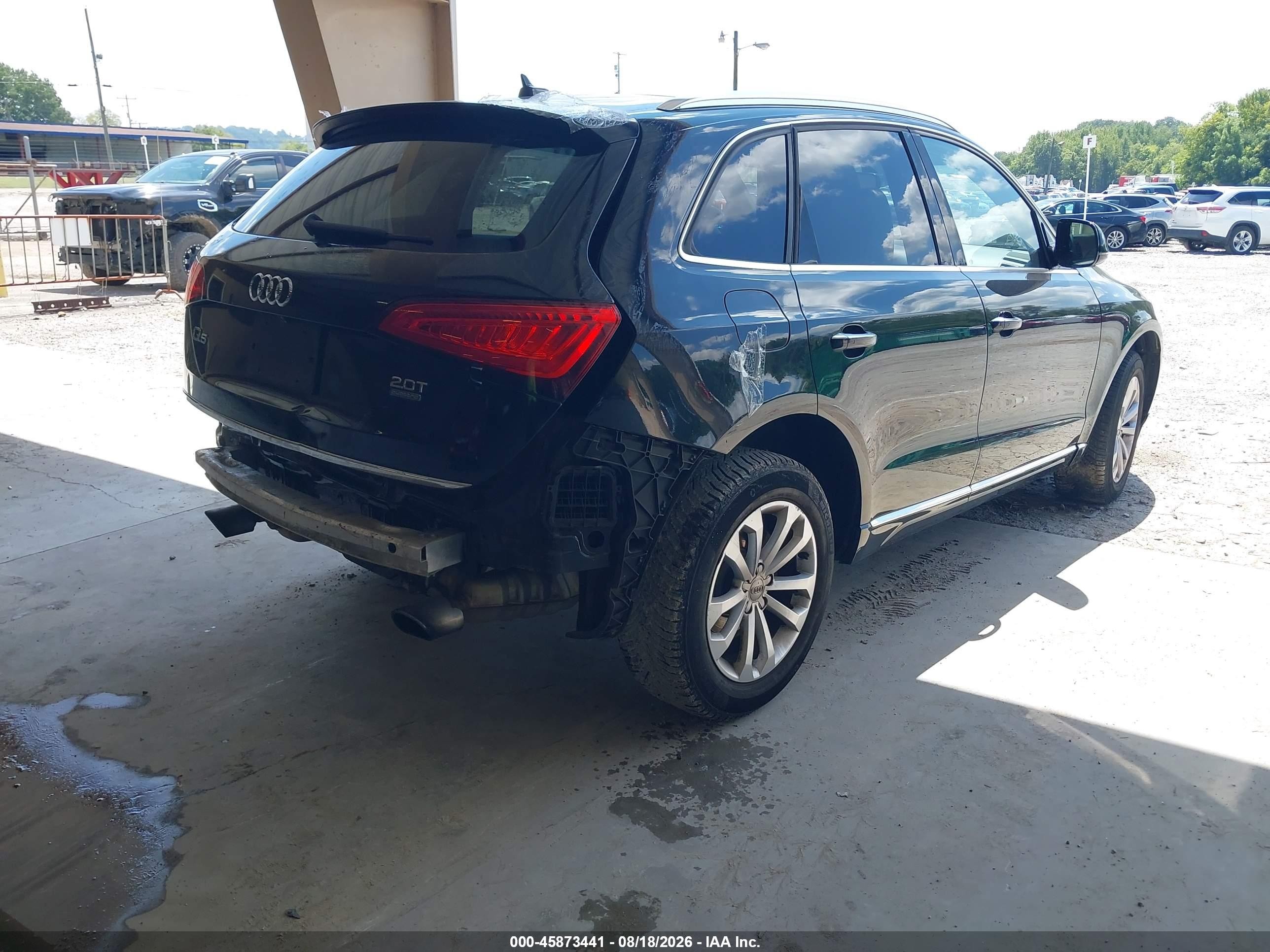 2015 Audi Q5 2.0t Premium Black vin: WA1LFAFP5FA082438