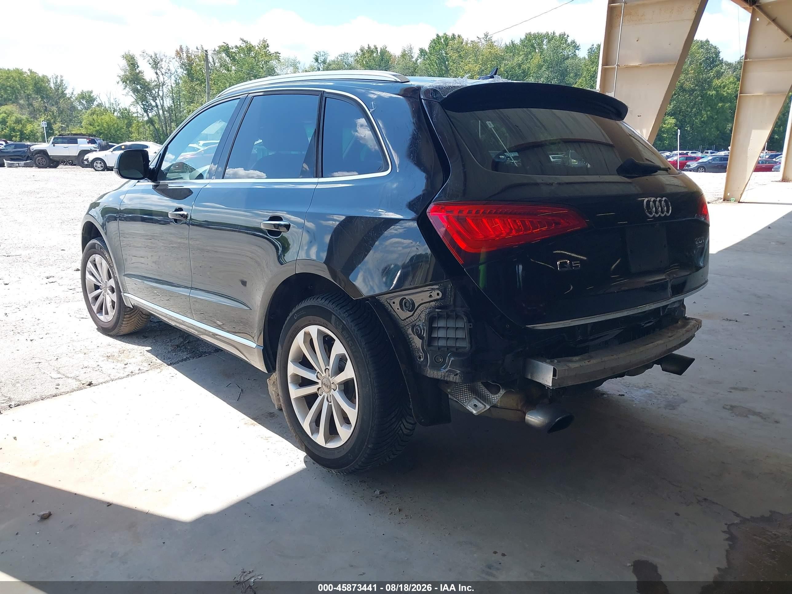 2015 Audi Q5 2.0t Premium Black vin: WA1LFAFP5FA082438
