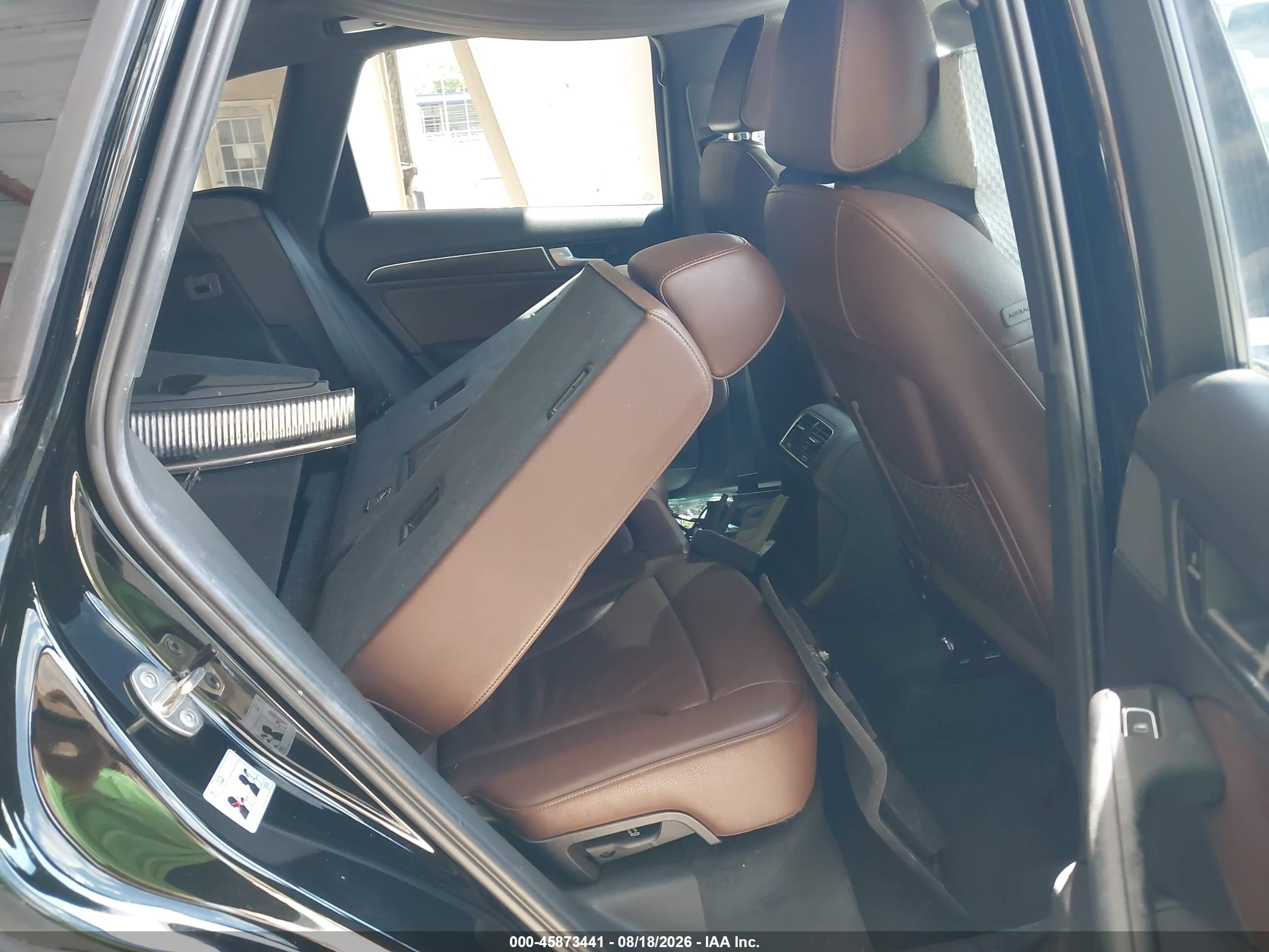 2015 Audi Q5 2.0t Premium Black vin: WA1LFAFP5FA082438