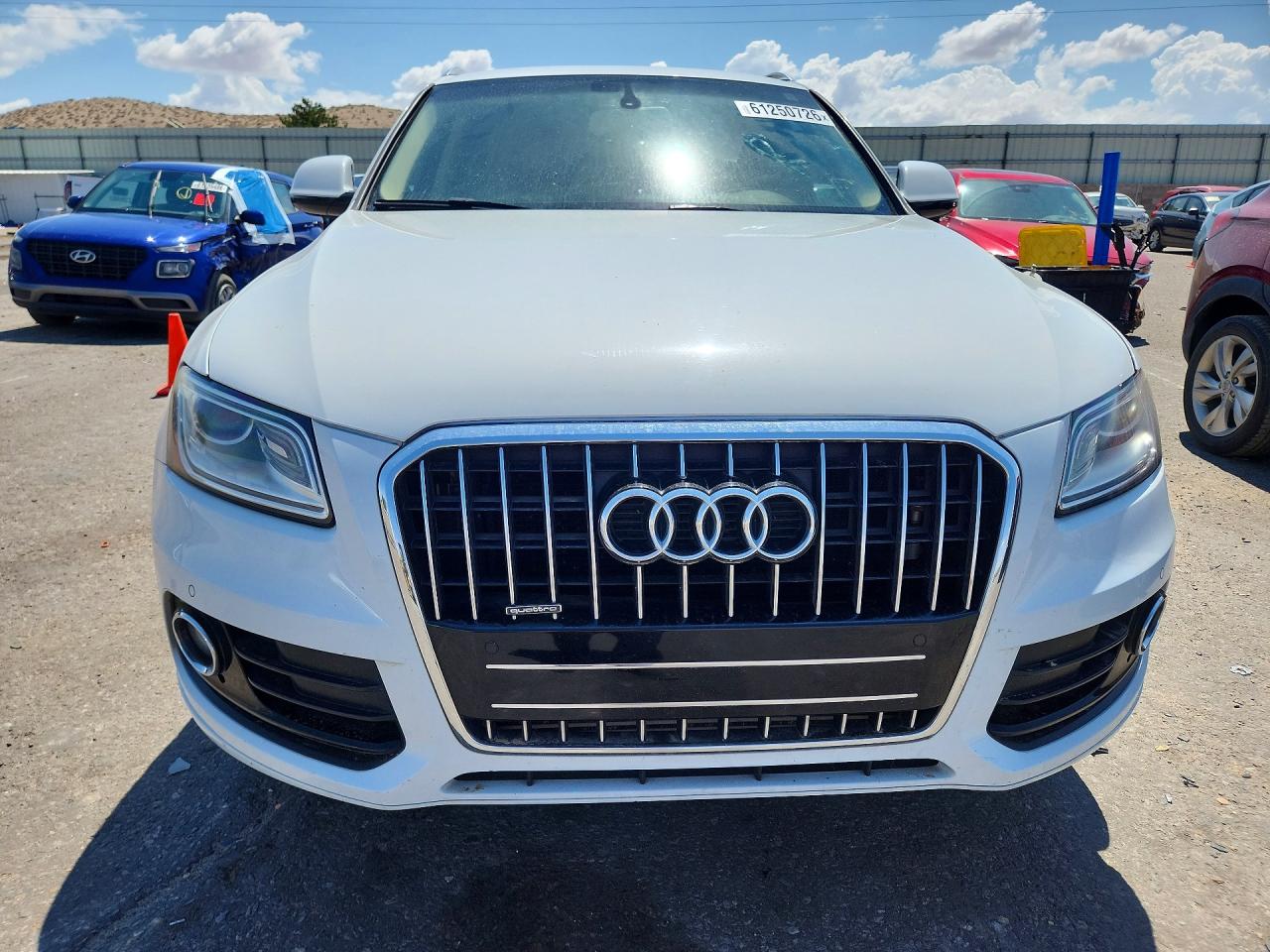 2015 Audi Q5 Premium Plus White vin: WA1LFAFP5FA121299