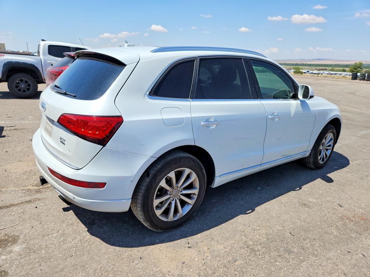2015 Audi Q5 Premium Plus White vin: WA1LFAFP5FA121299