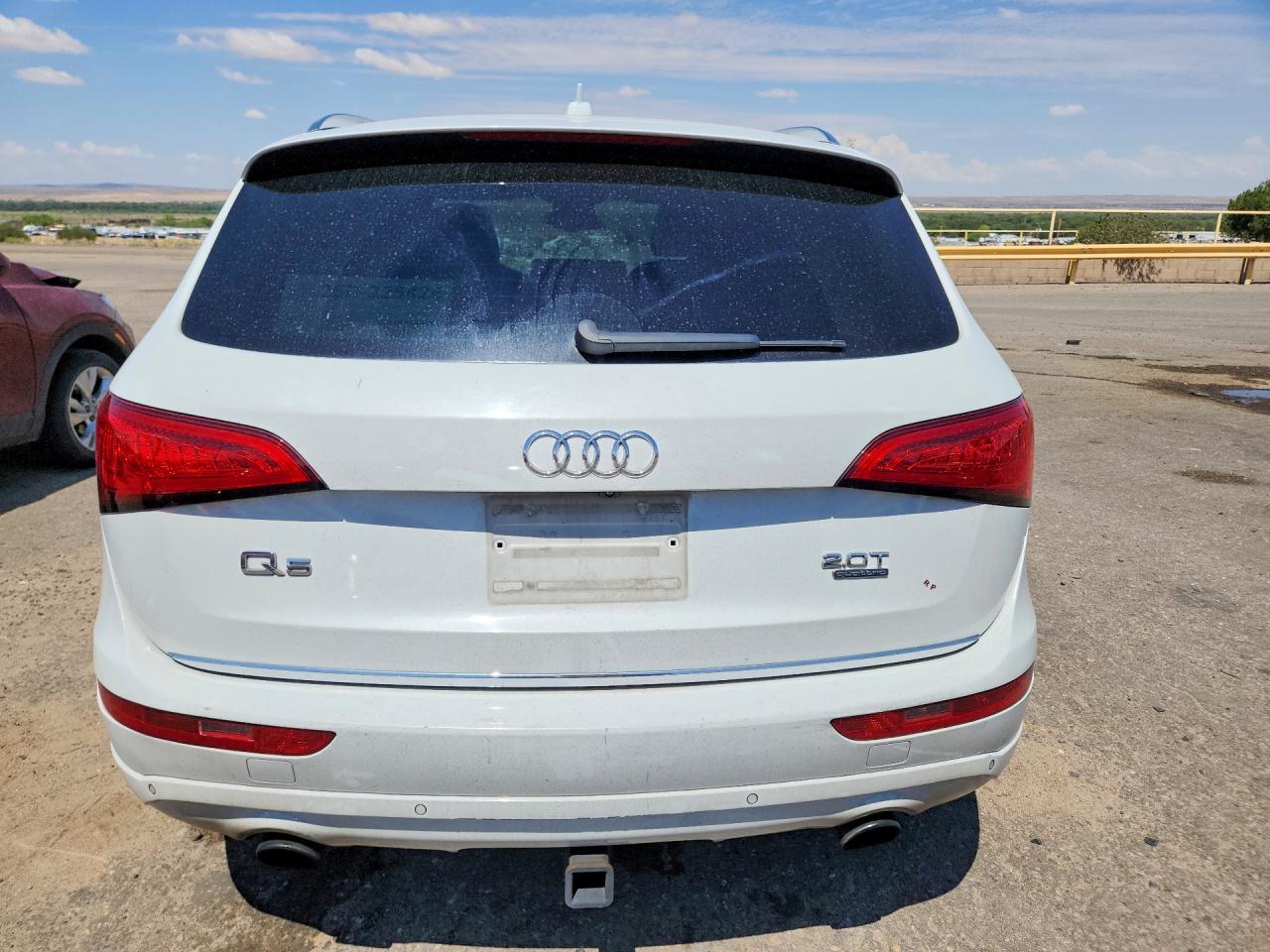 2015 Audi Q5 Premium Plus White vin: WA1LFAFP5FA121299