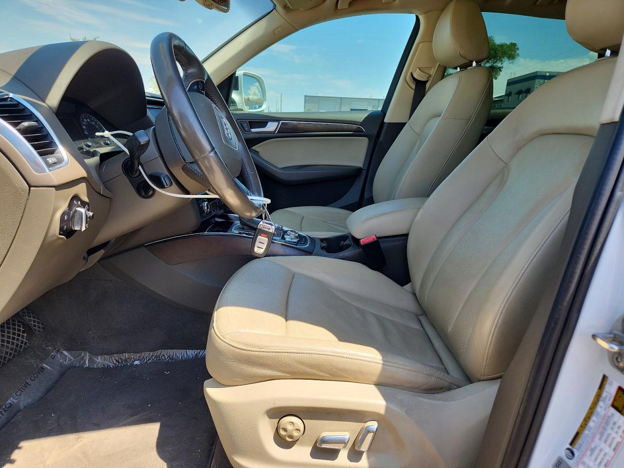 2015 Audi Q5 Premium Plus White vin: WA1LFAFP5FA121299