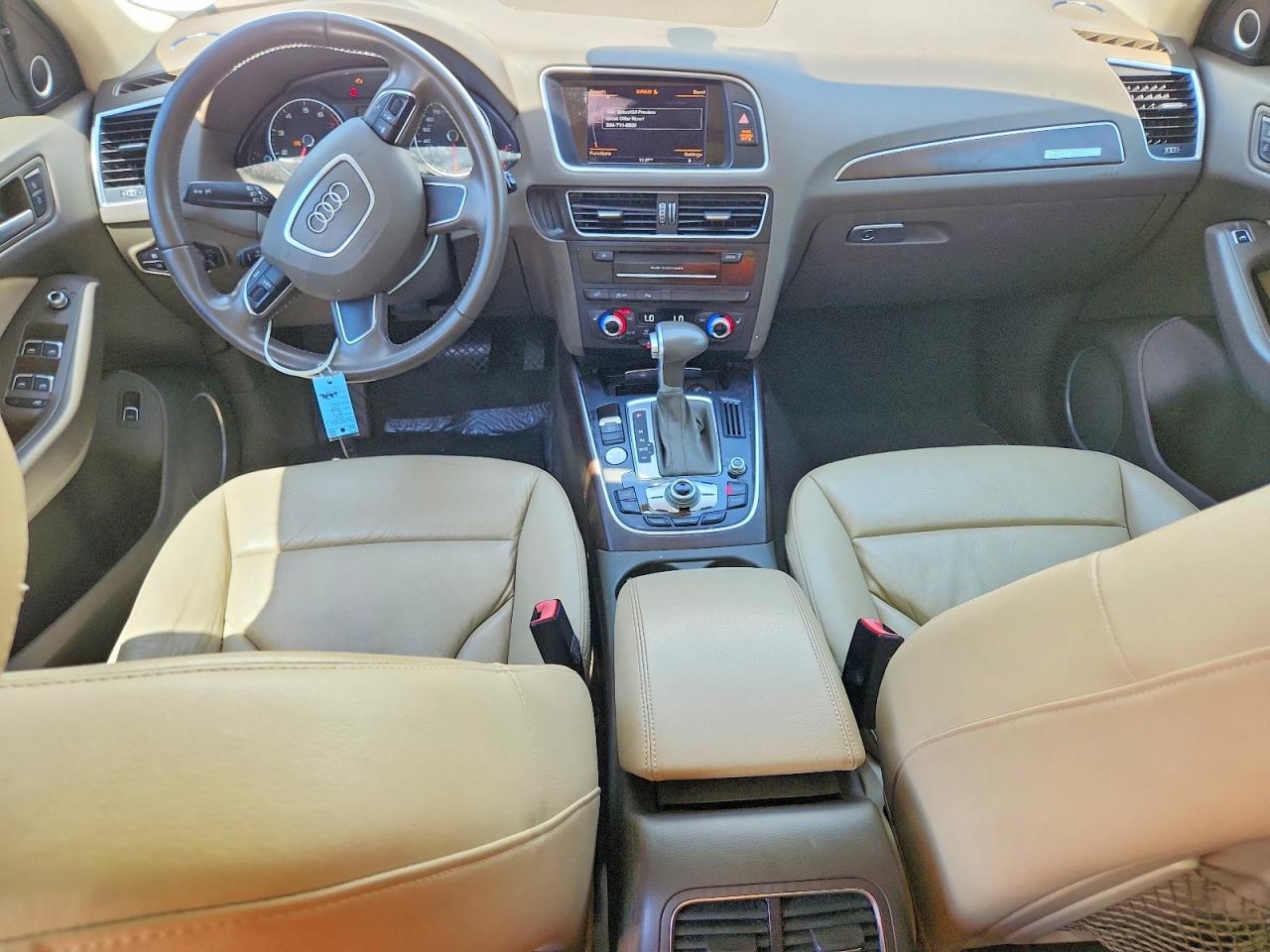 2015 Audi Q5 Premium Plus White vin: WA1LFAFP5FA121299