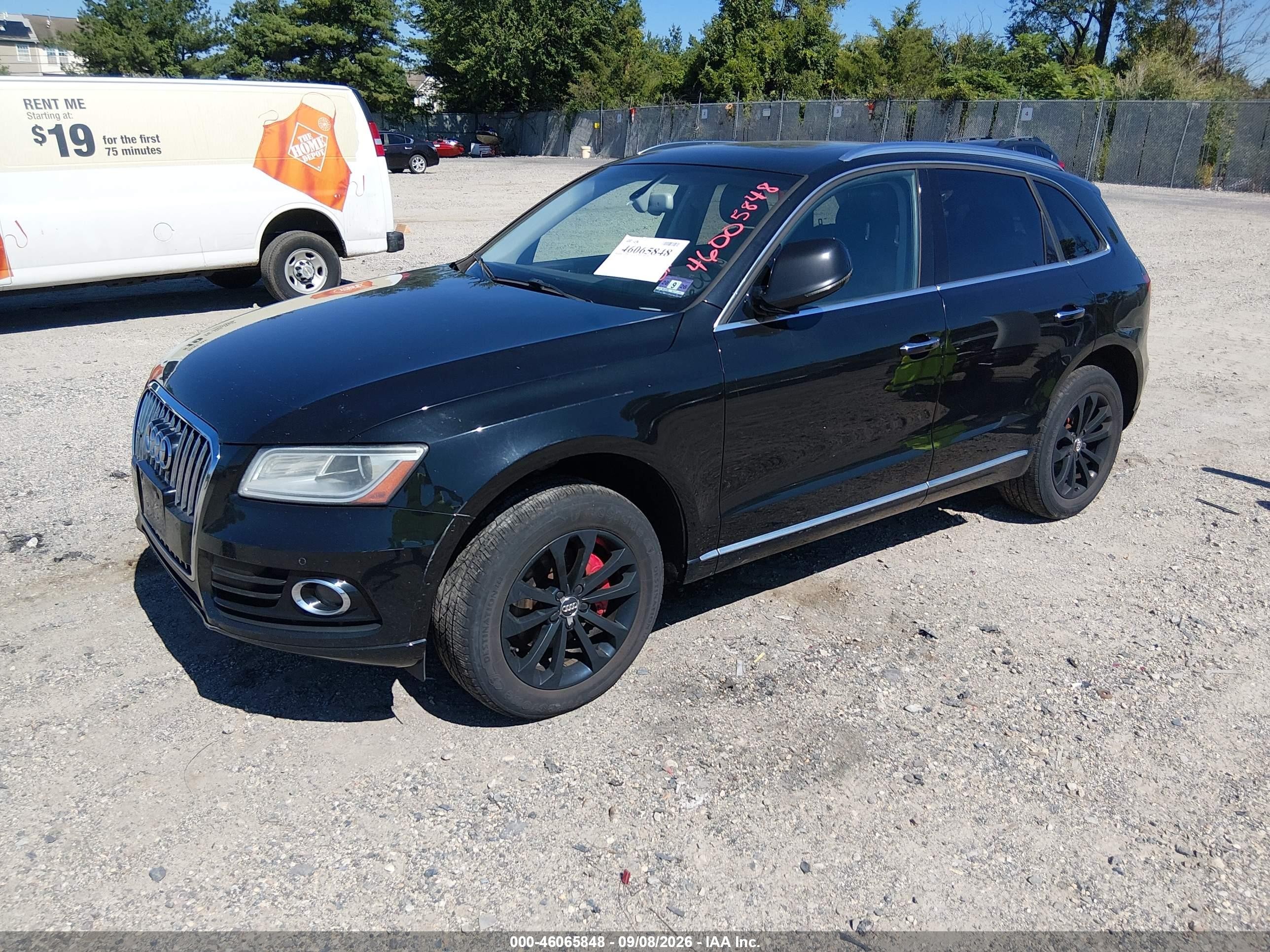 2015 Audi Q5 2.0t Premium Black vin: WA1LFAFP5FA128060