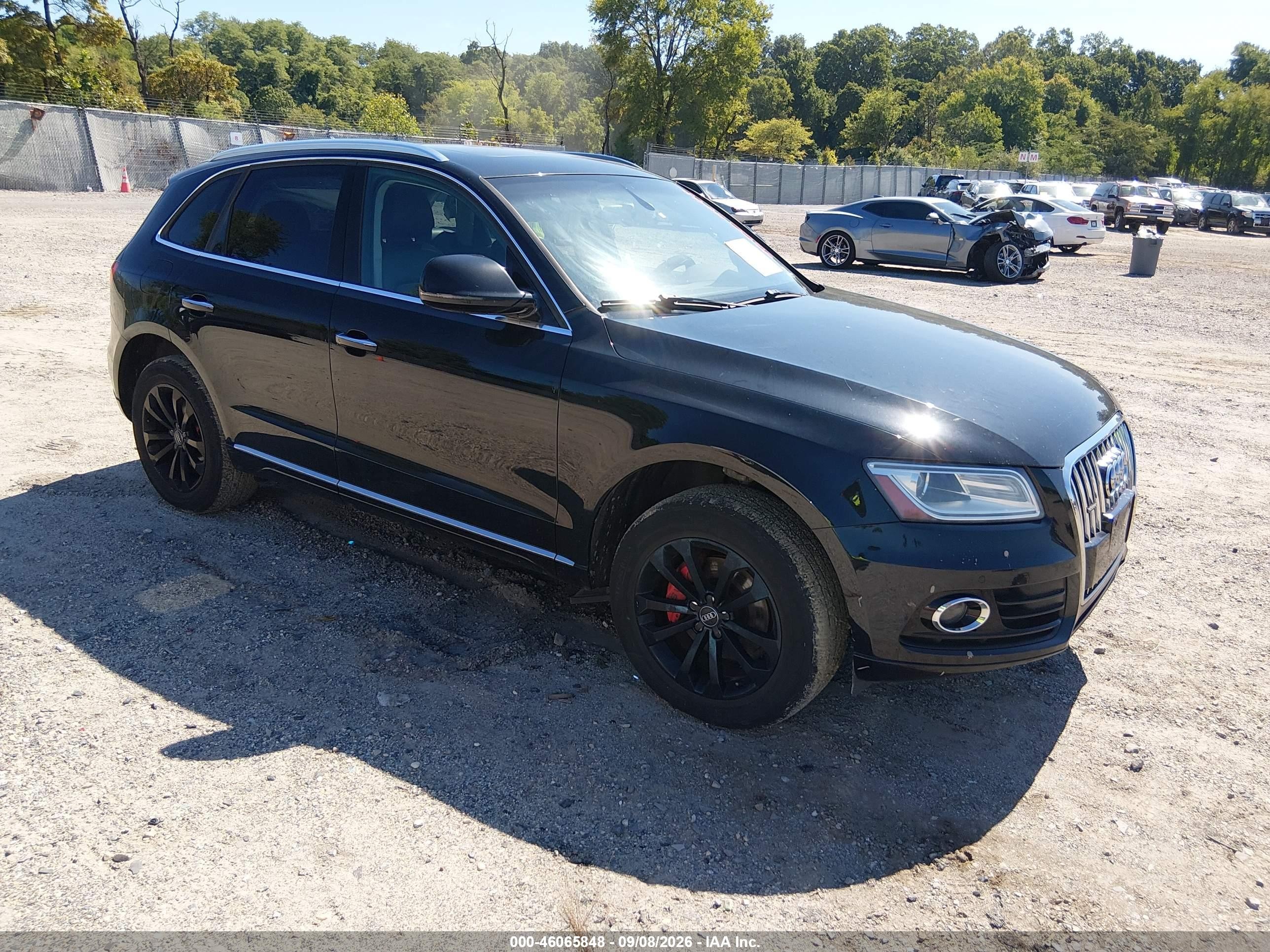 2015 Audi Q5 2.0t Premium Black vin: WA1LFAFP5FA128060