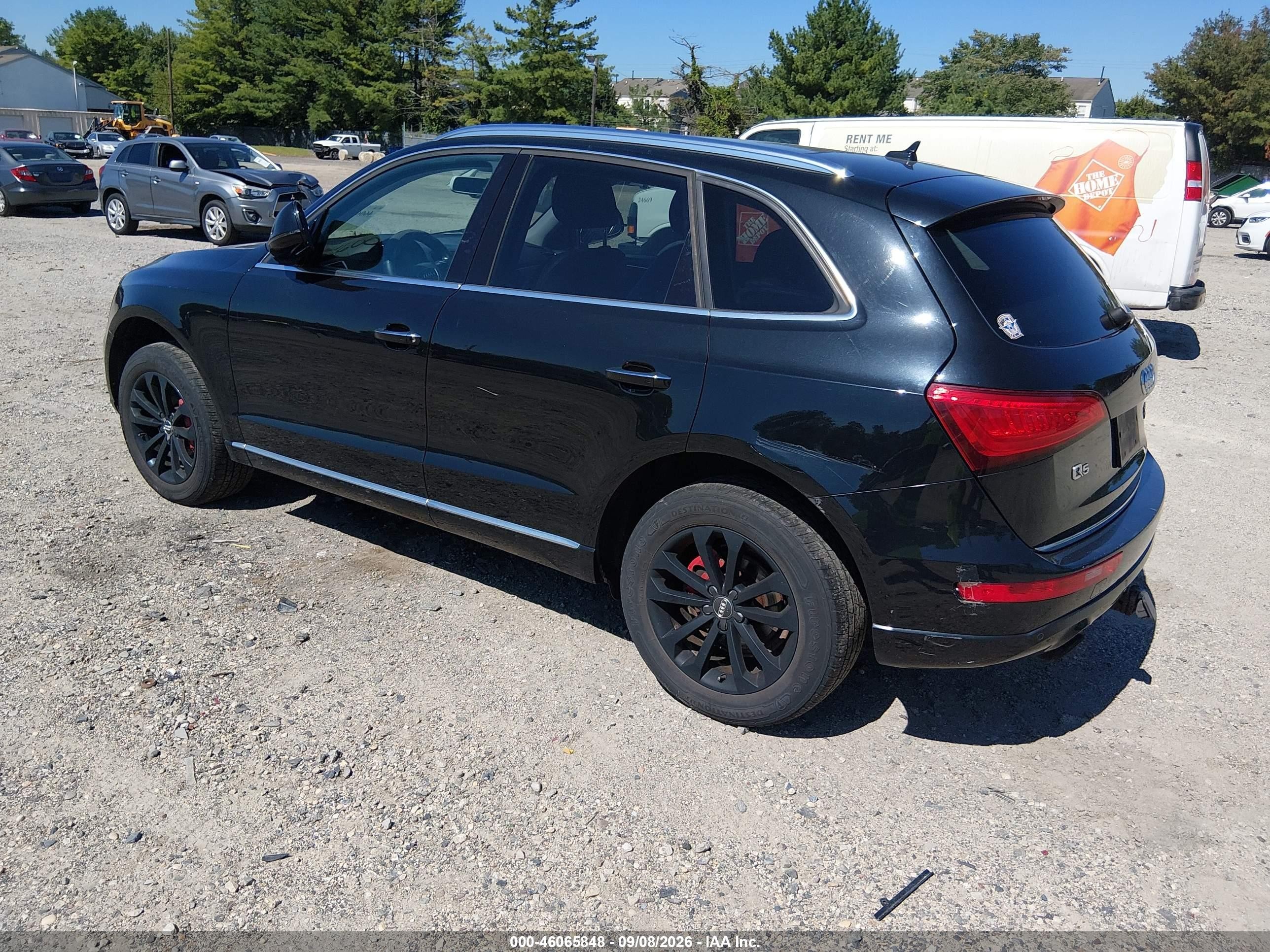 2015 Audi Q5 2.0t Premium Black vin: WA1LFAFP5FA128060