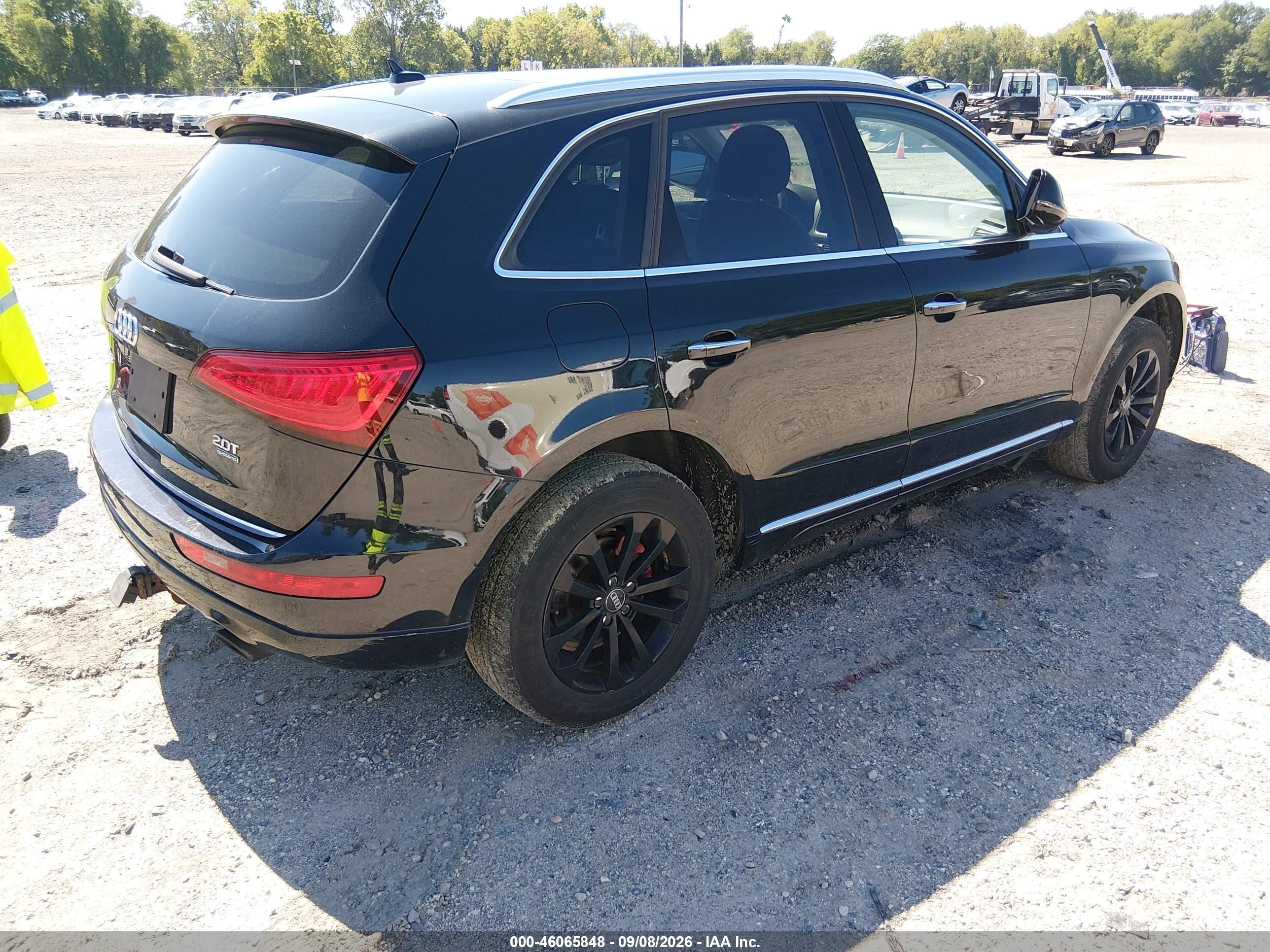 2015 Audi Q5 2.0t Premium Black vin: WA1LFAFP5FA128060