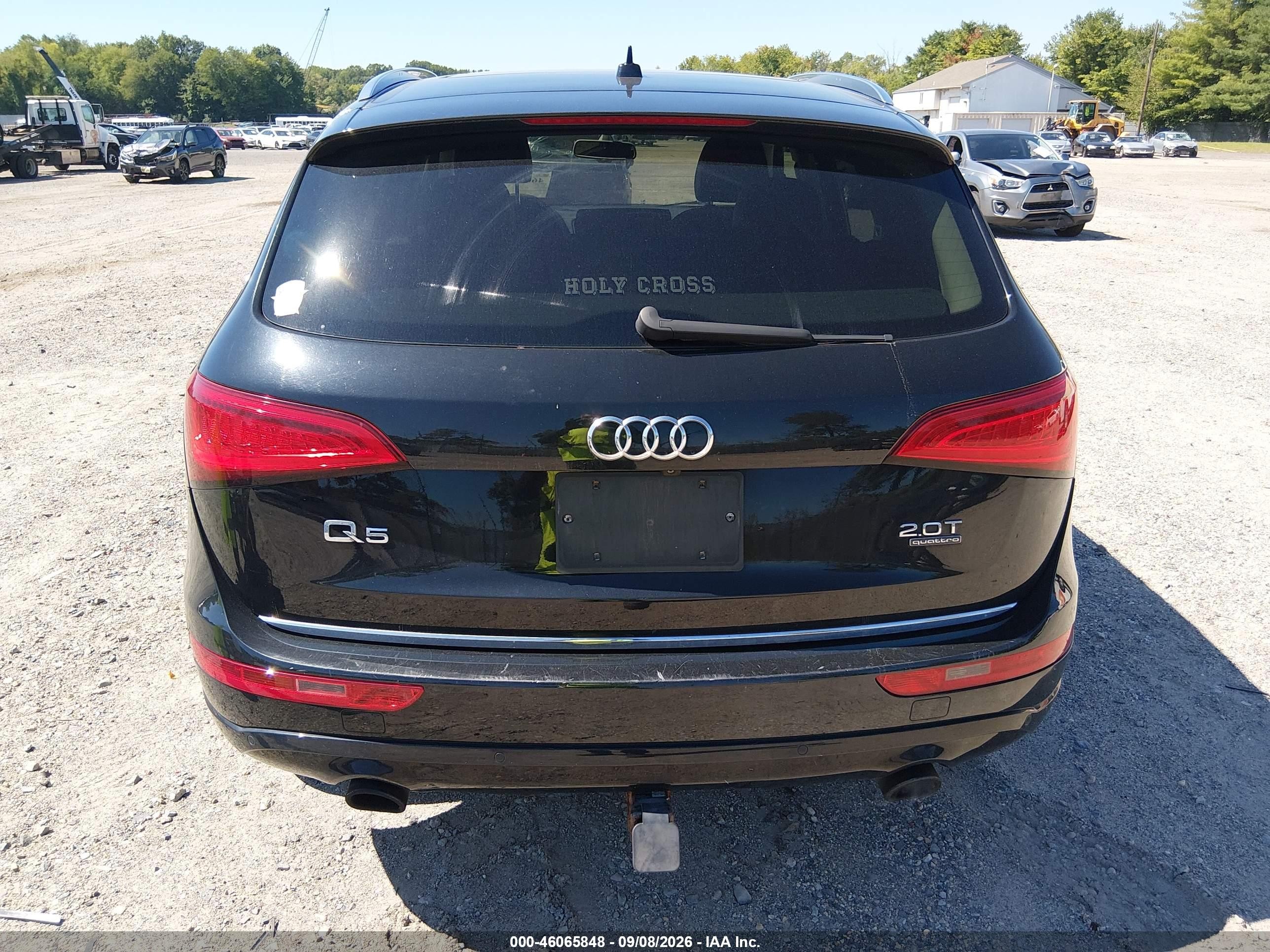 2015 Audi Q5 2.0t Premium Black vin: WA1LFAFP5FA128060