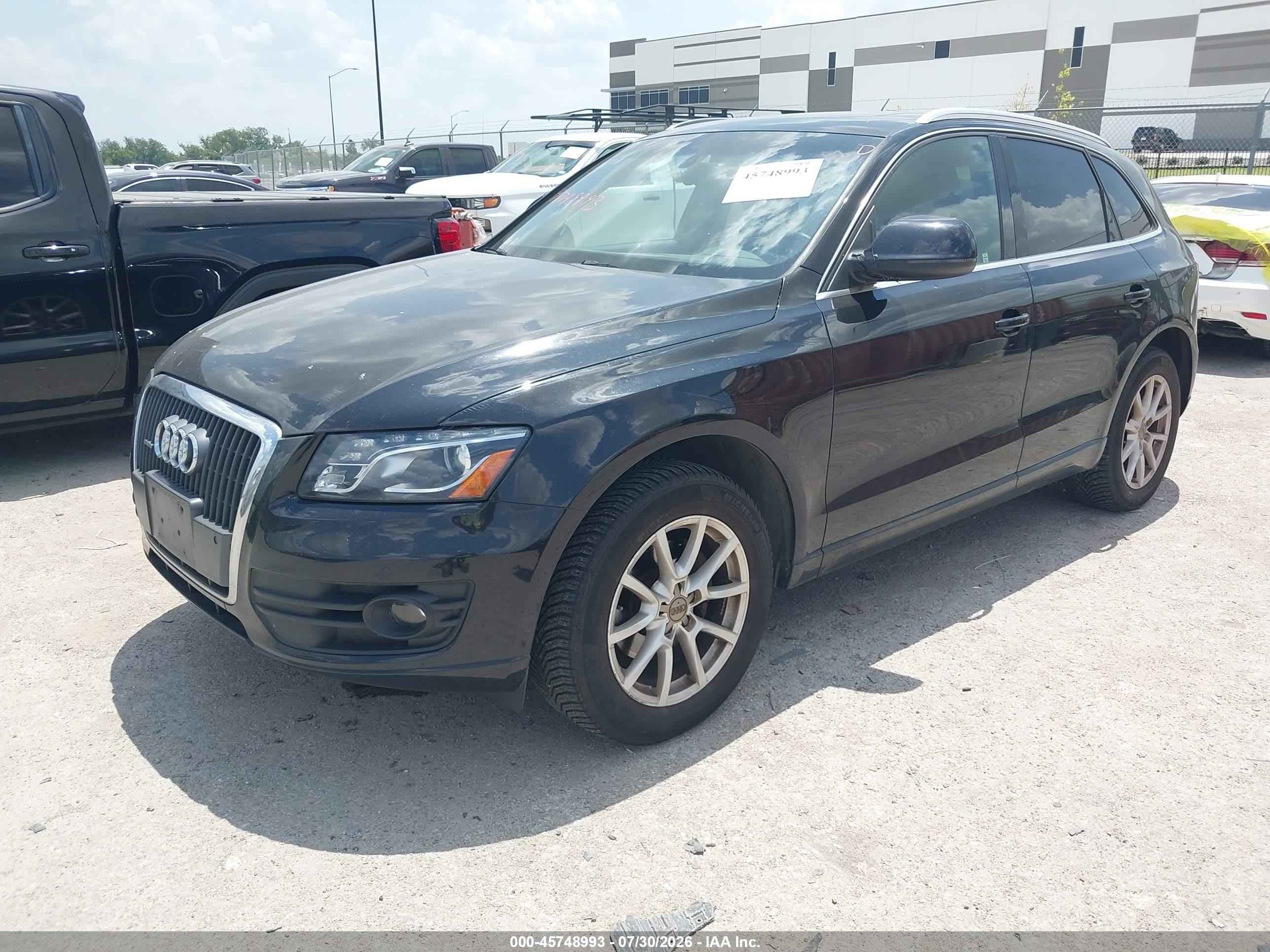 2012 Audi Q5 2.0t Premium Black vin: WA1LFAFP6CA018887