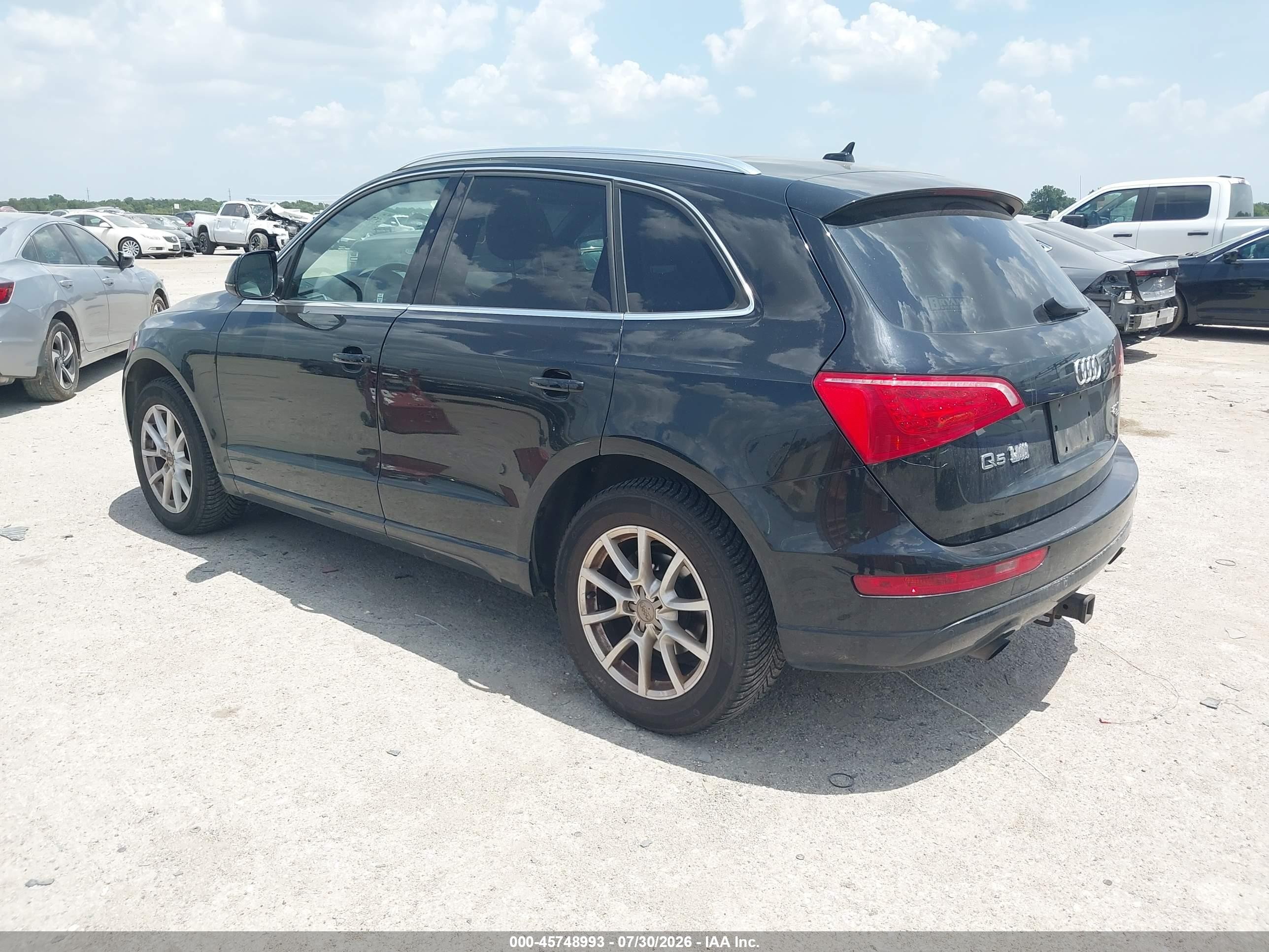 2012 Audi Q5 2.0t Premium Black vin: WA1LFAFP6CA018887