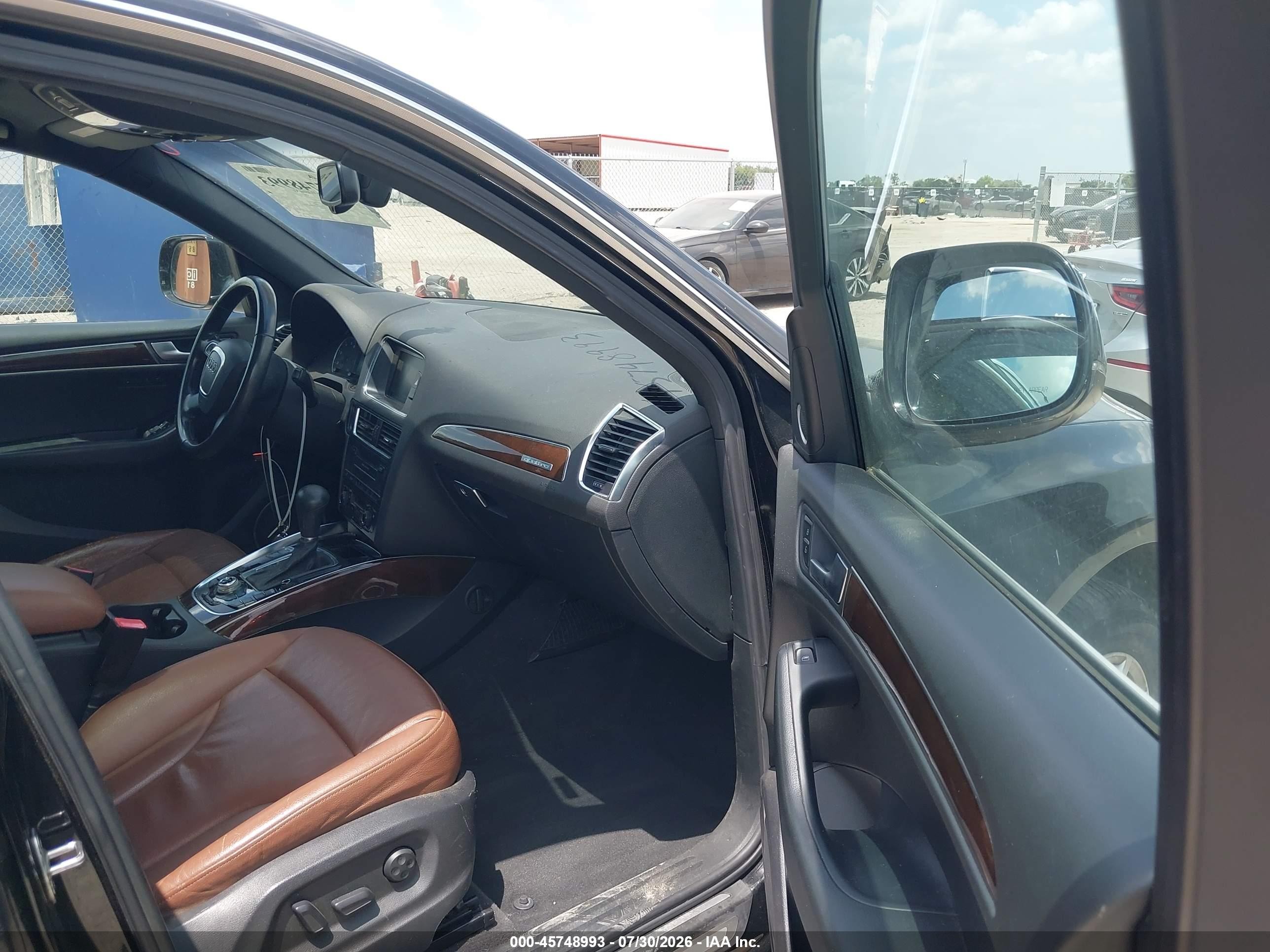 2012 Audi Q5 2.0t Premium Black vin: WA1LFAFP6CA018887