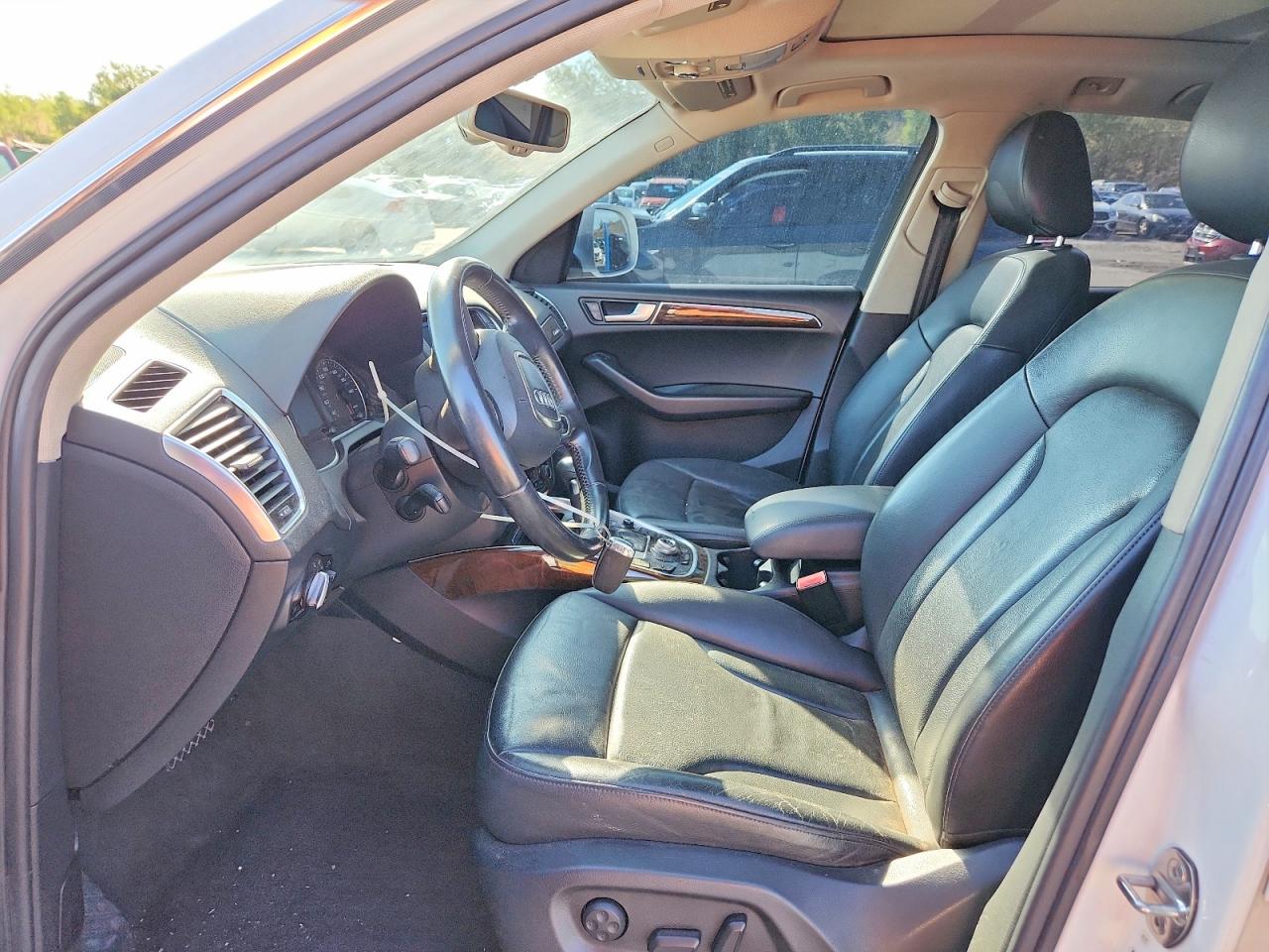 2012 Audi Q5 Premium Plus White vin: WA1LFAFP6CA034605
