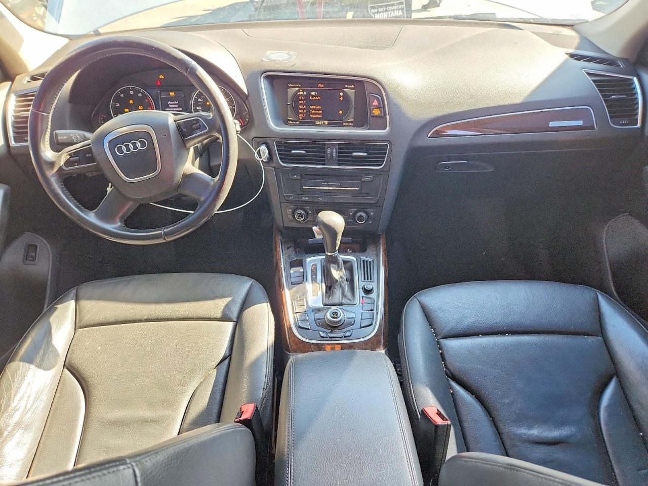 2012 Audi Q5 Premium Plus White vin: WA1LFAFP6CA034605