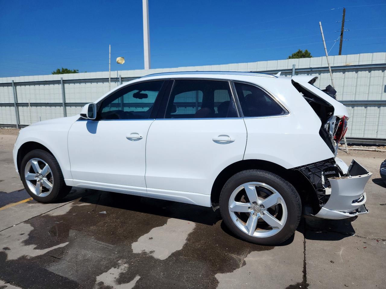 2012 Audi Q5 Premium Plus White vin: WA1LFAFP6CA049816