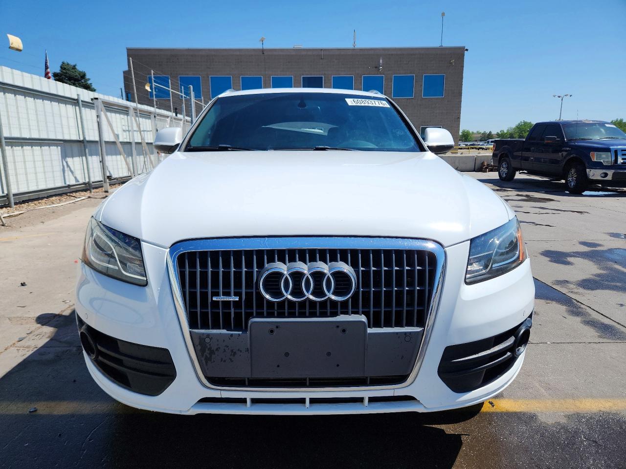 2012 Audi Q5 Premium Plus White vin: WA1LFAFP6CA049816