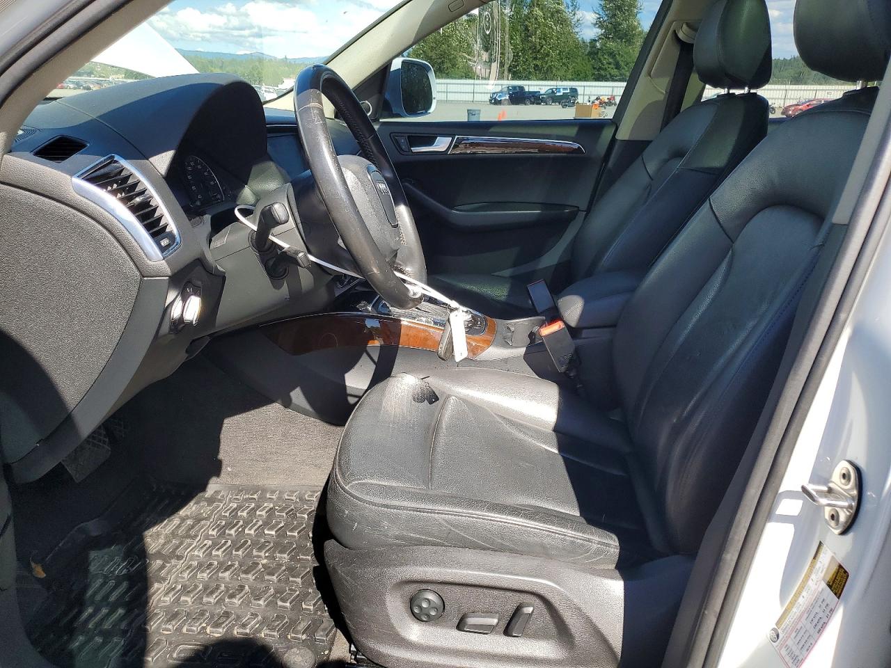 2012 Audi Q5 Premium Plus White vin: WA1LFAFP6CA052912
