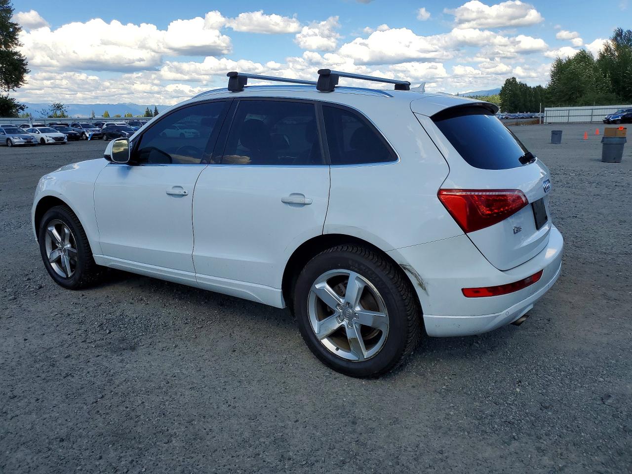 2012 Audi Q5 Premium Plus White vin: WA1LFAFP6CA052912