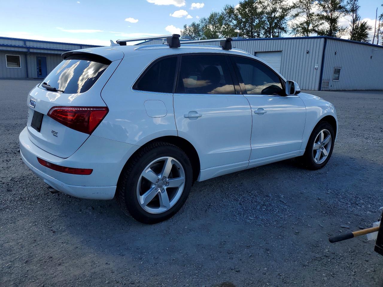 2012 Audi Q5 Premium Plus White vin: WA1LFAFP6CA052912