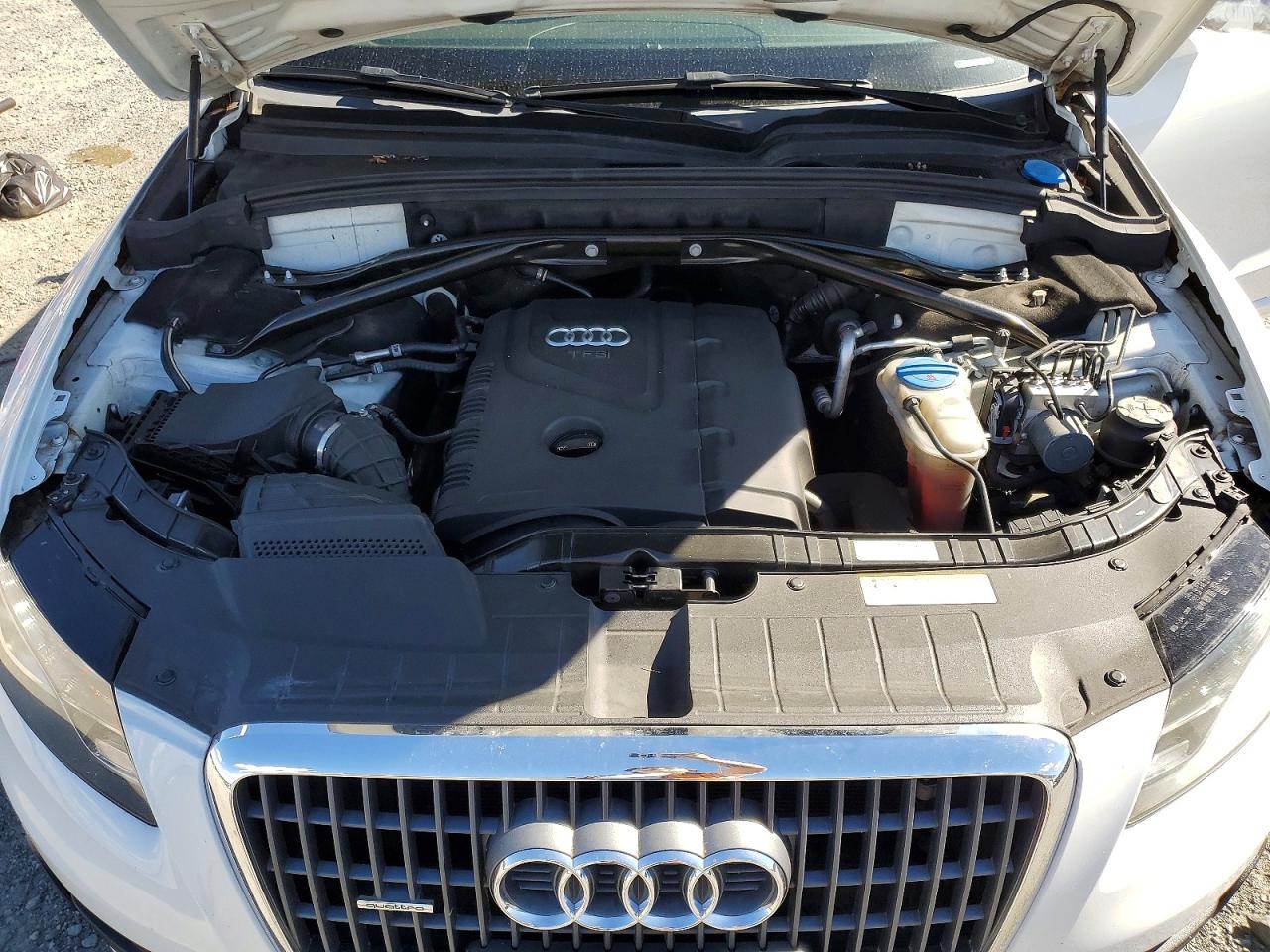 2012 Audi Q5 Premium Plus White vin: WA1LFAFP6CA052912