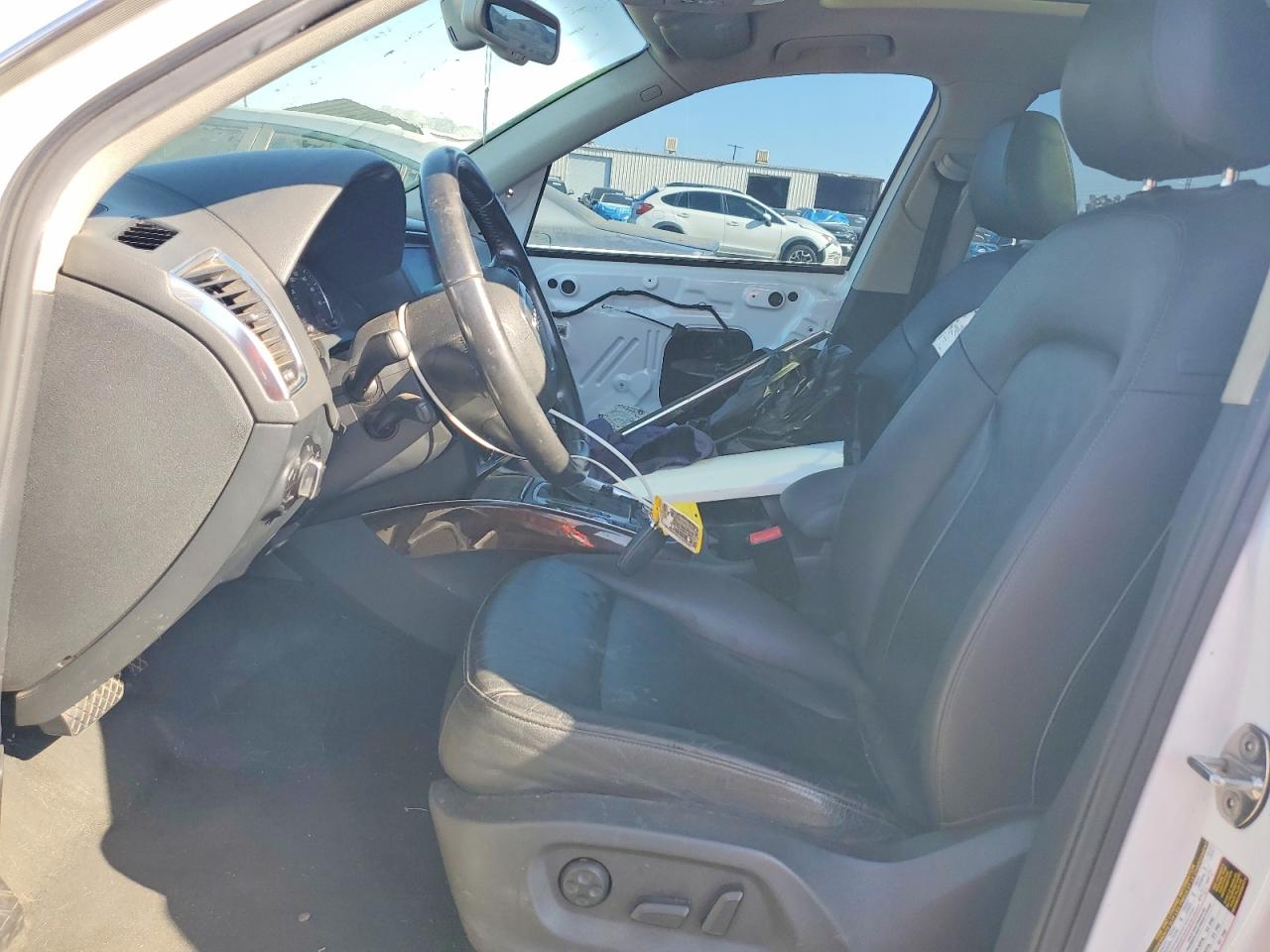 2012 Audi Q5 Premium Plus White vin: WA1LFAFP6CA124627