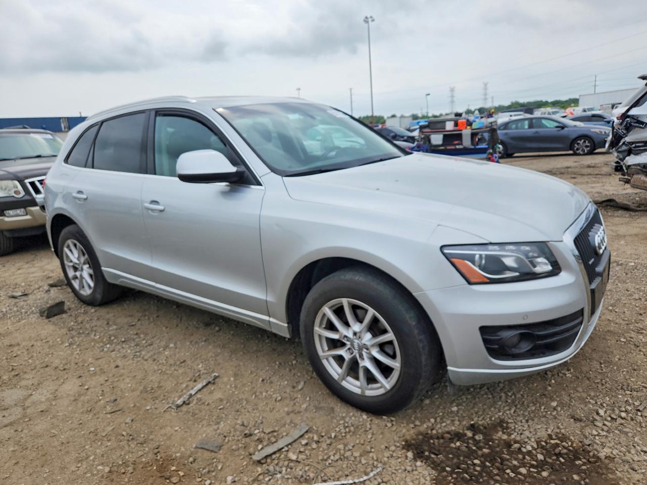 2012 Audi Q5 Premium Plus Silver vin: WA1LFAFP6CA129049