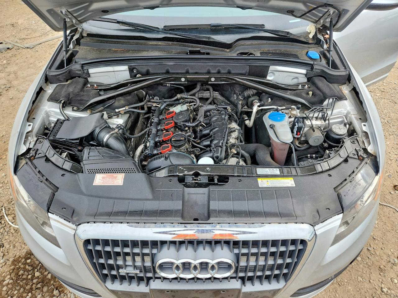 2012 Audi Q5 Premium Plus Silver vin: WA1LFAFP6CA129049