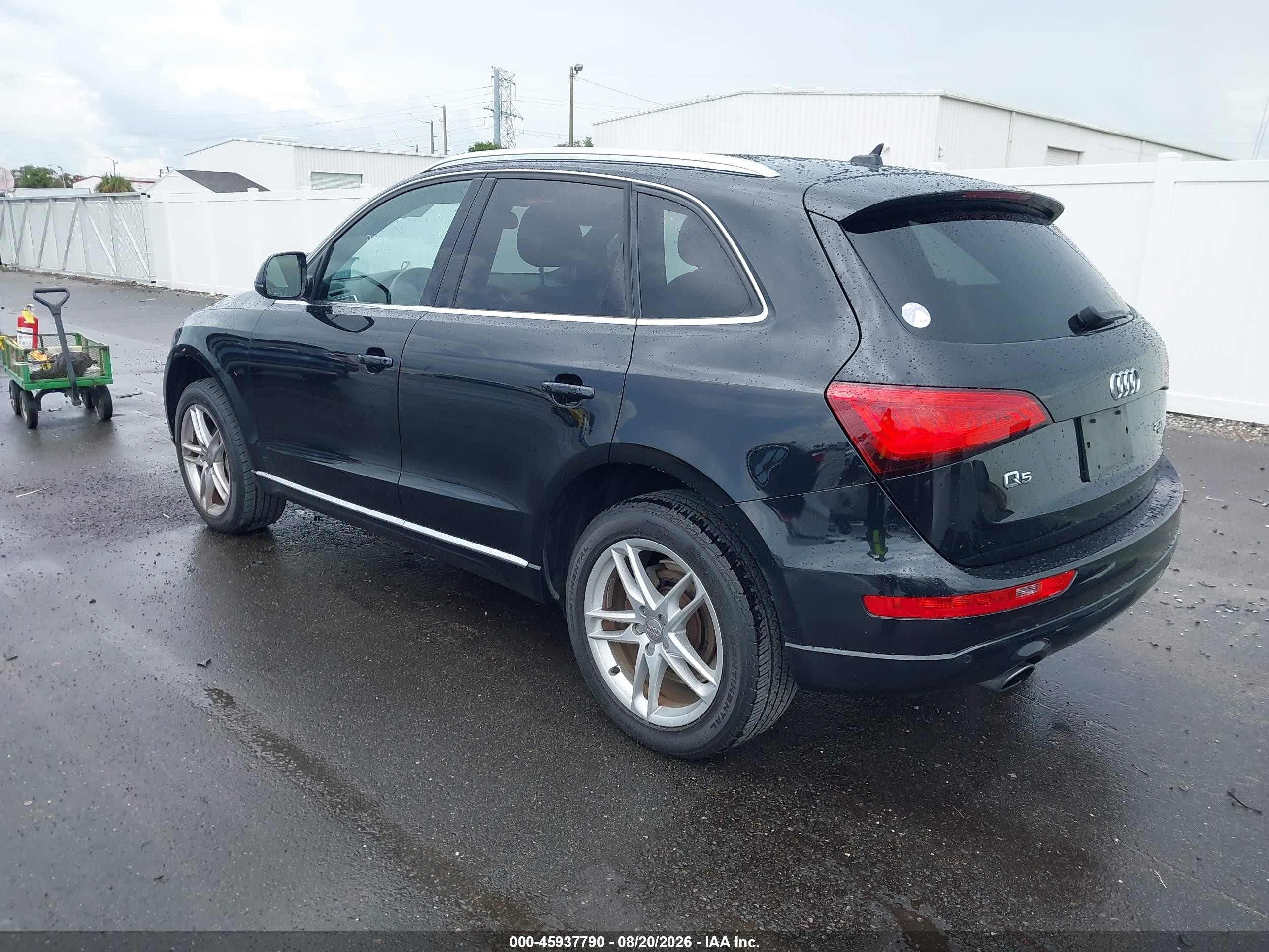 2013 Audi Q5 2.0t Premium Black vin: WA1LFAFP6DA016770