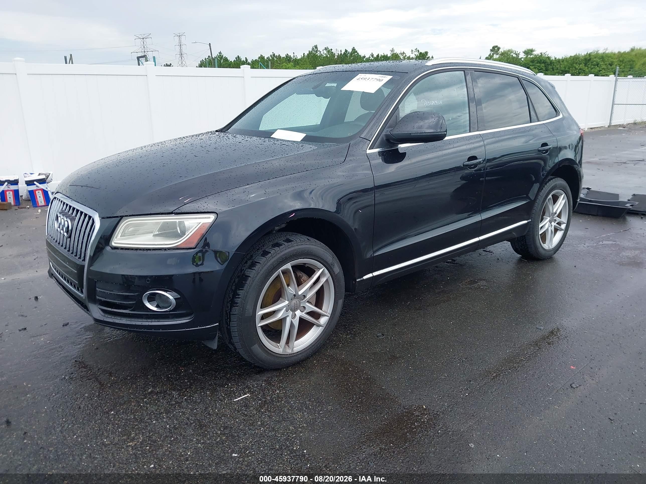 2013 Audi Q5 2.0t Premium Black vin: WA1LFAFP6DA016770