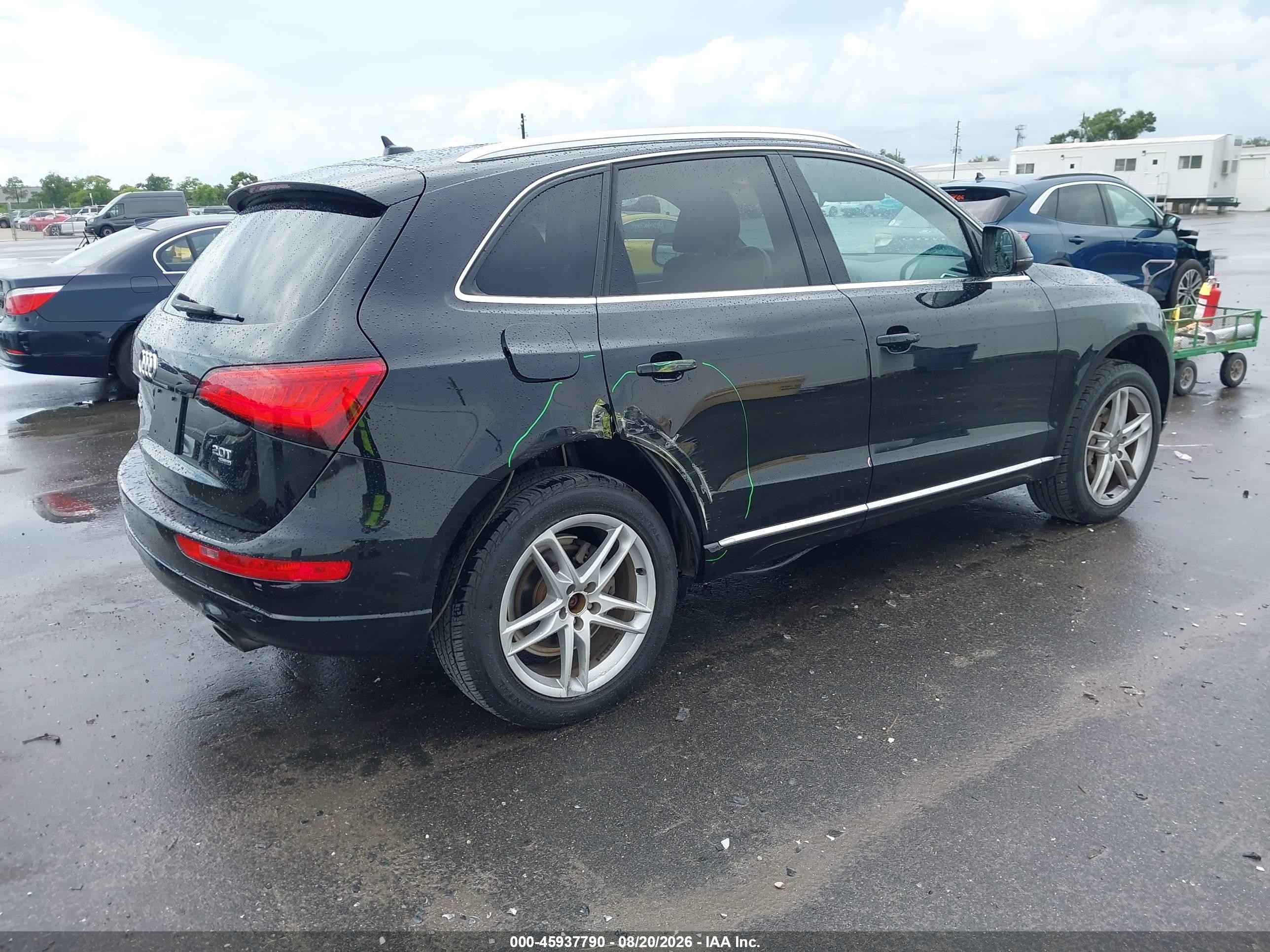 2013 Audi Q5 2.0t Premium Black vin: WA1LFAFP6DA016770