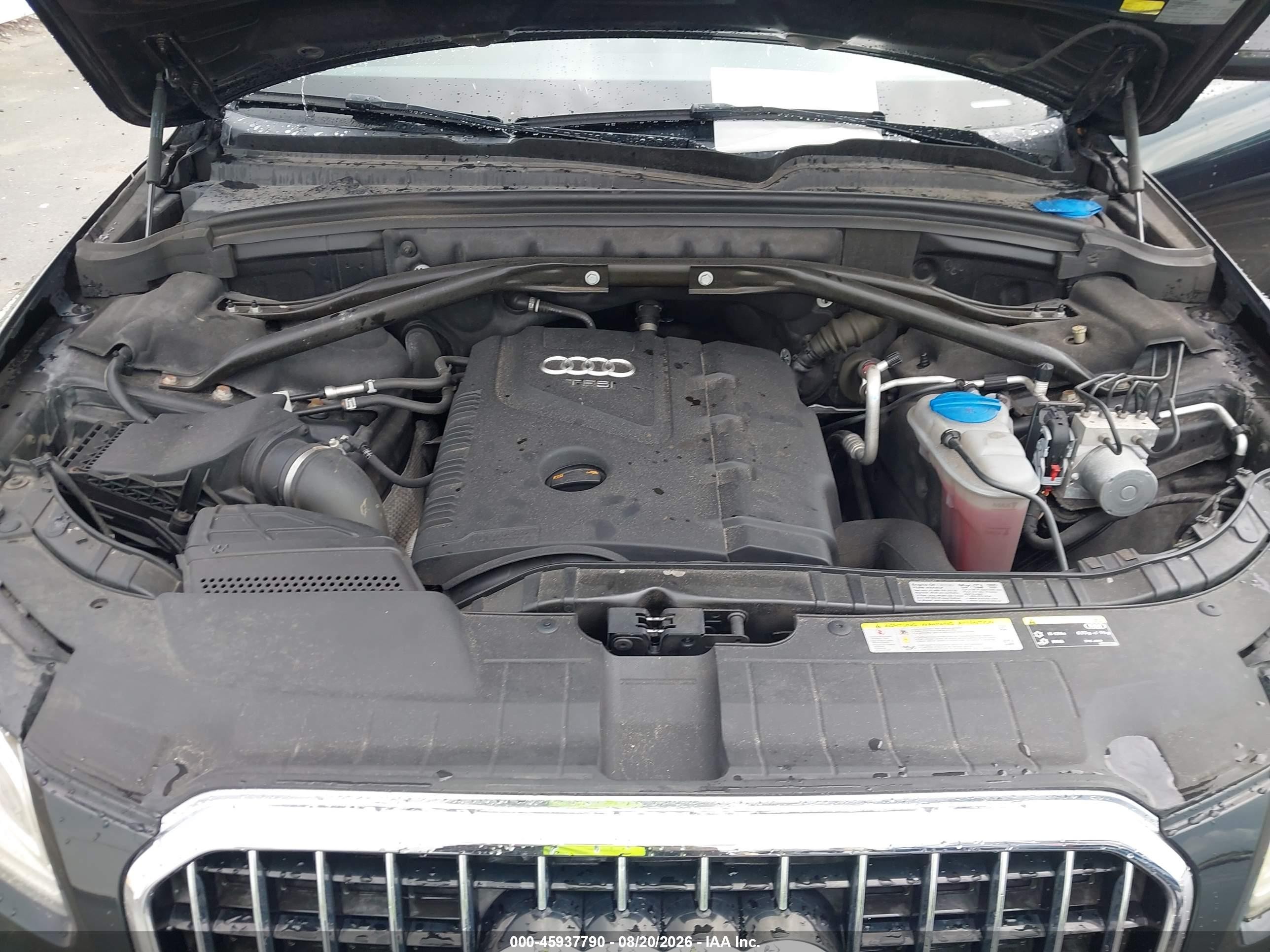 2013 Audi Q5 2.0t Premium Black vin: WA1LFAFP6DA016770