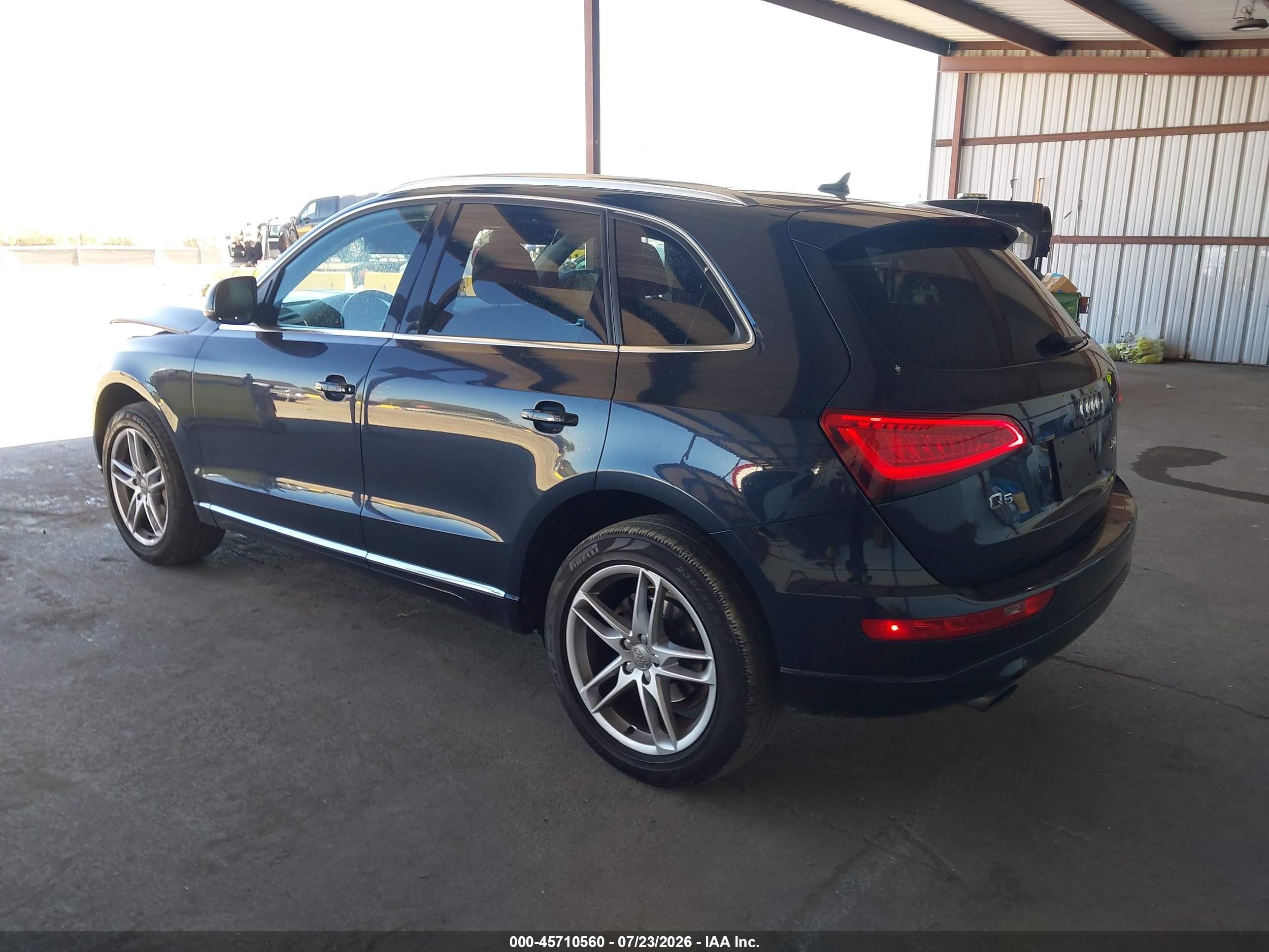 2013 Audi Q5 2.0t Premium Blue vin: WA1LFAFP6DA038395