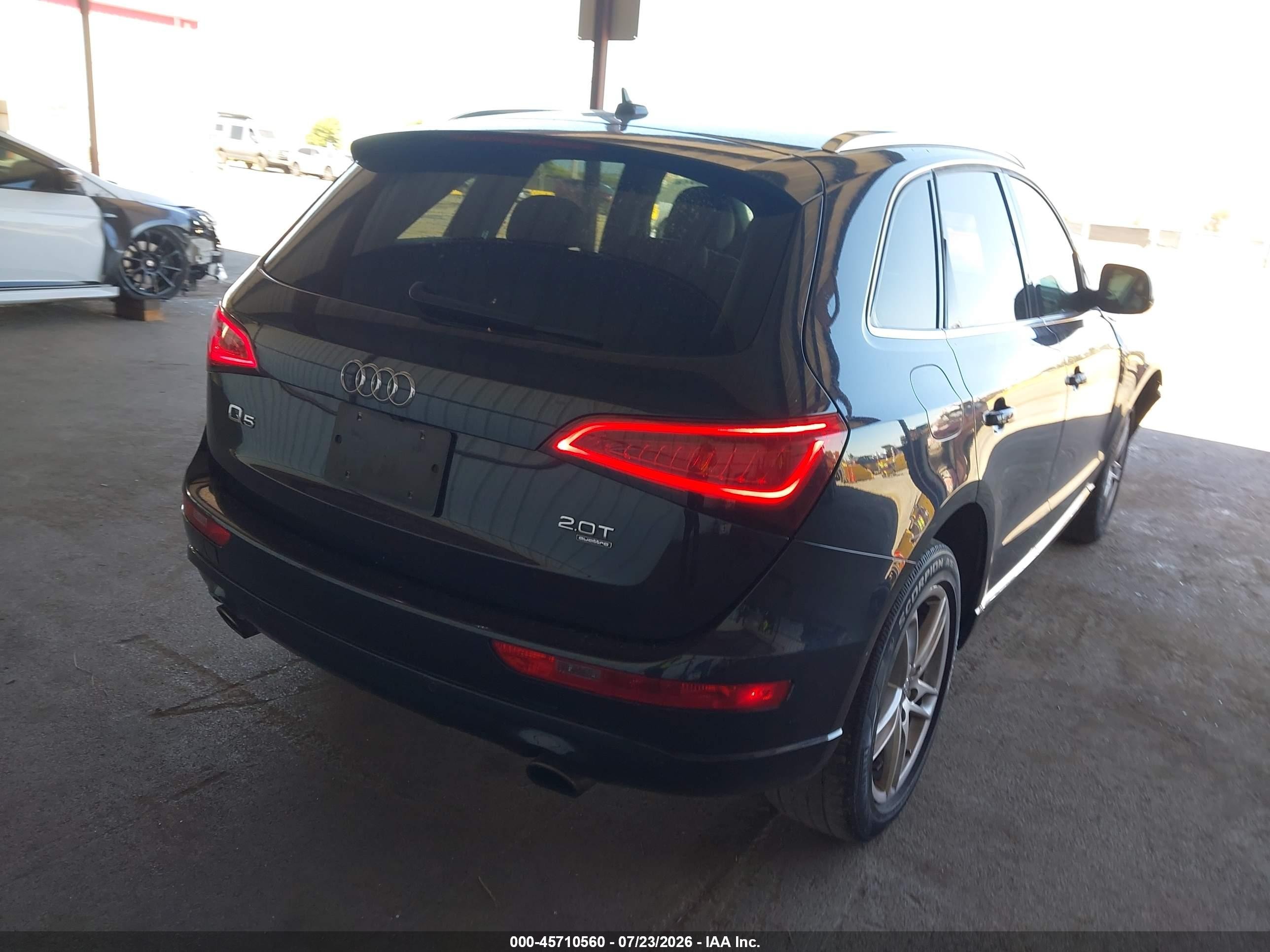 2013 Audi Q5 2.0t Premium Blue vin: WA1LFAFP6DA038395