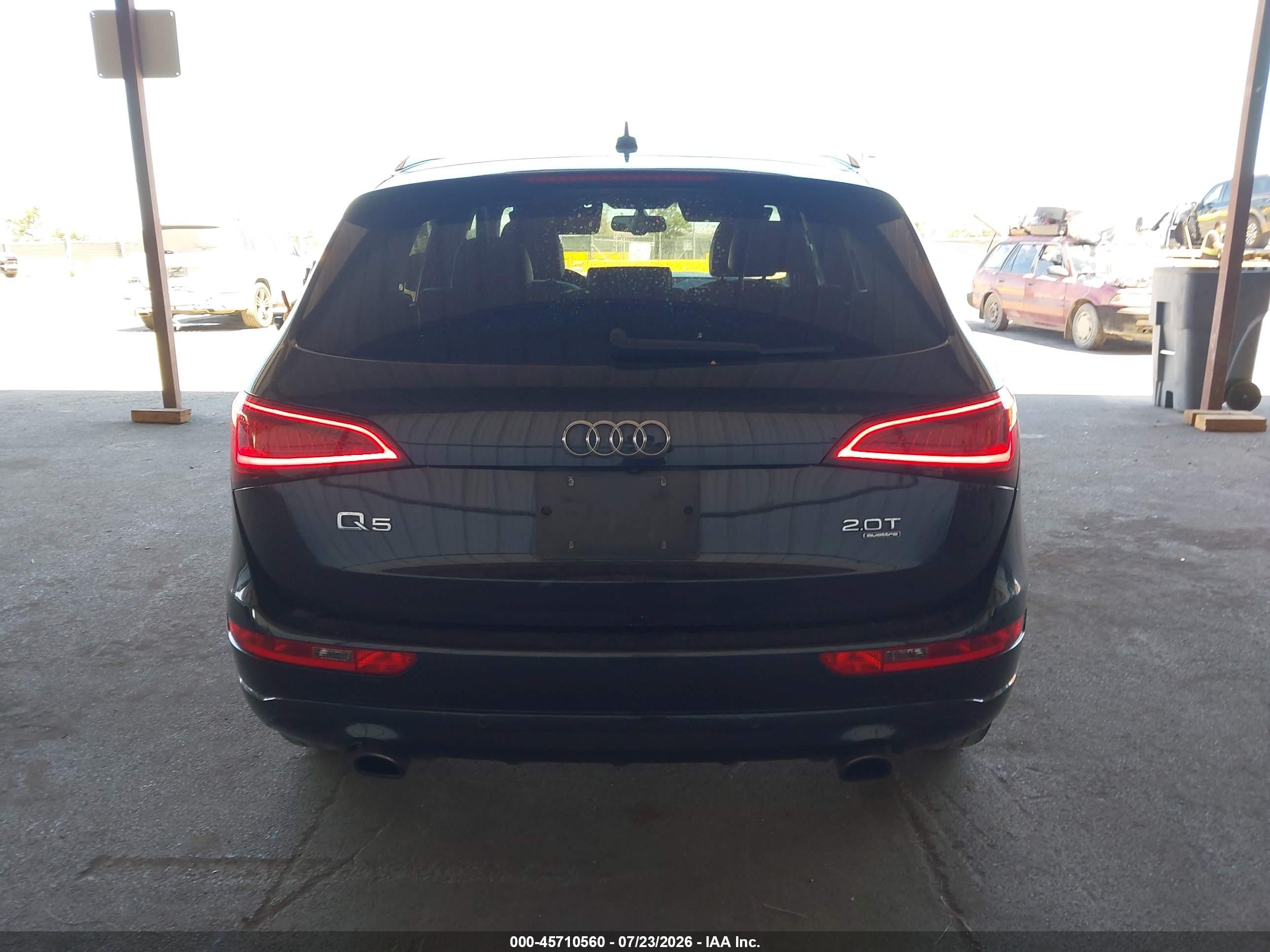 2013 Audi Q5 2.0t Premium Blue vin: WA1LFAFP6DA038395