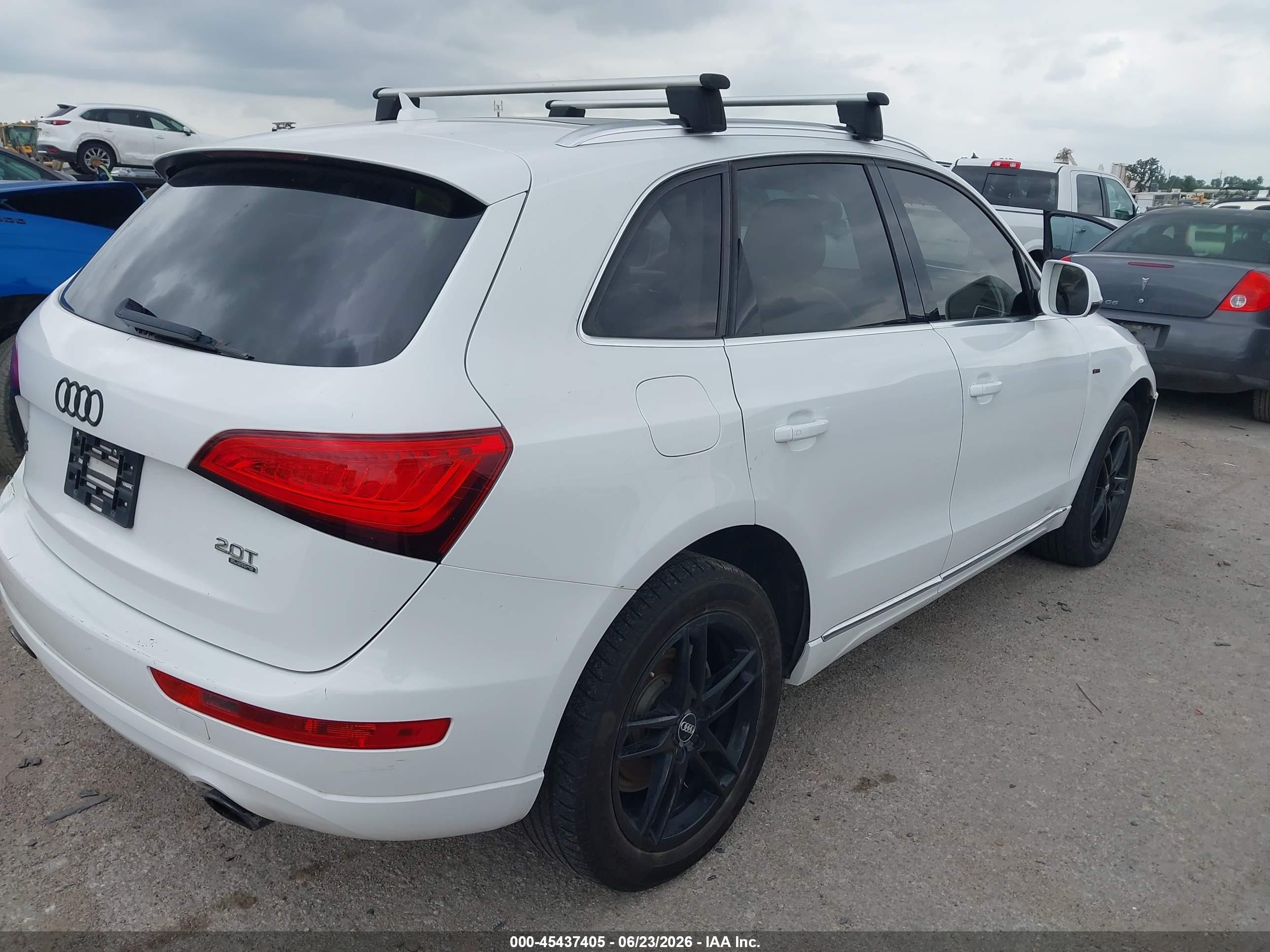 2013 Audi Q5 2.0t Premium White vin: WA1LFAFP6DA053074