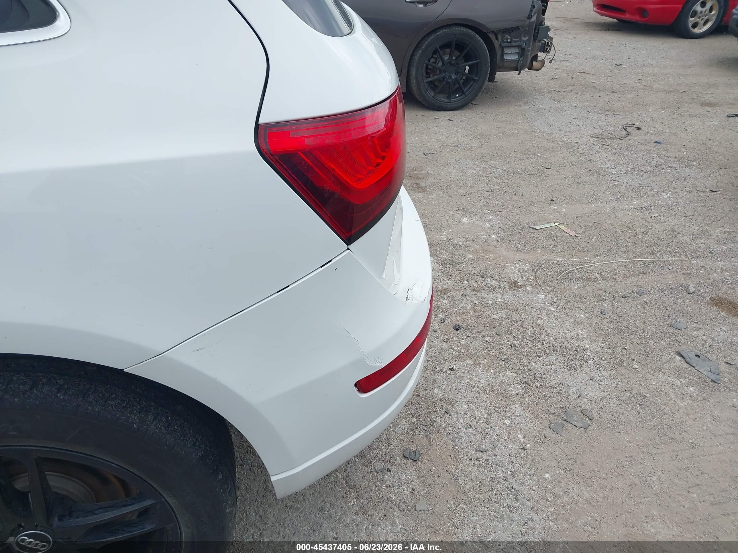 2013 Audi Q5 2.0t Premium White vin: WA1LFAFP6DA053074