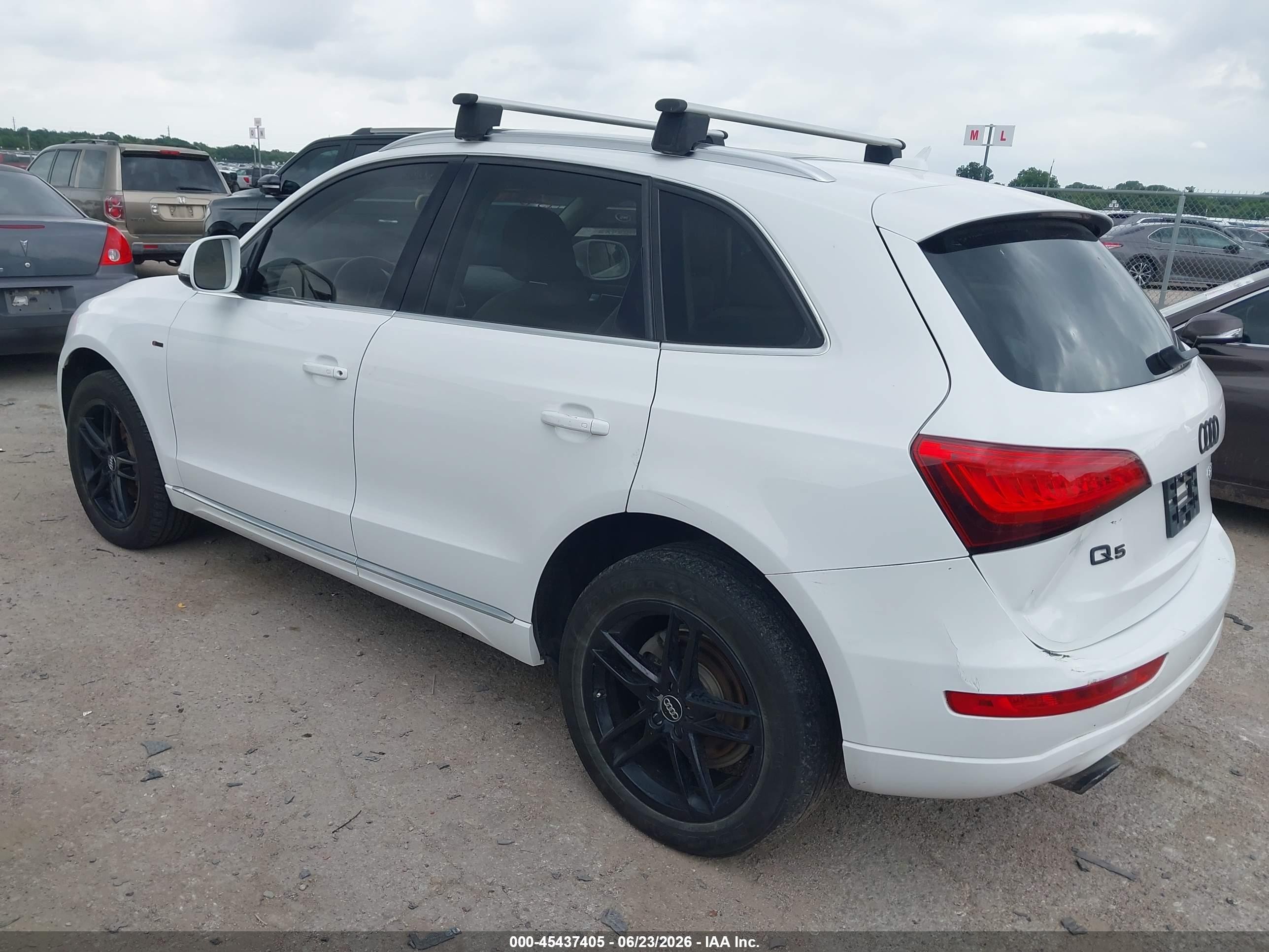 2013 Audi Q5 2.0t Premium White vin: WA1LFAFP6DA053074