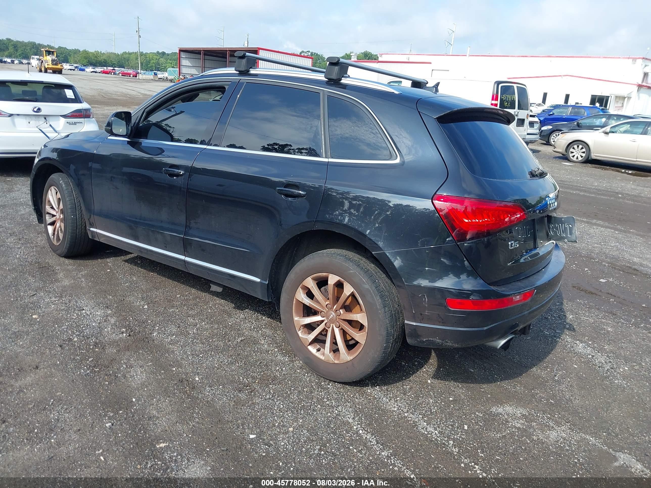 2013 Audi Q5 2.0t Premium Black vin: WA1LFAFP6DA075513