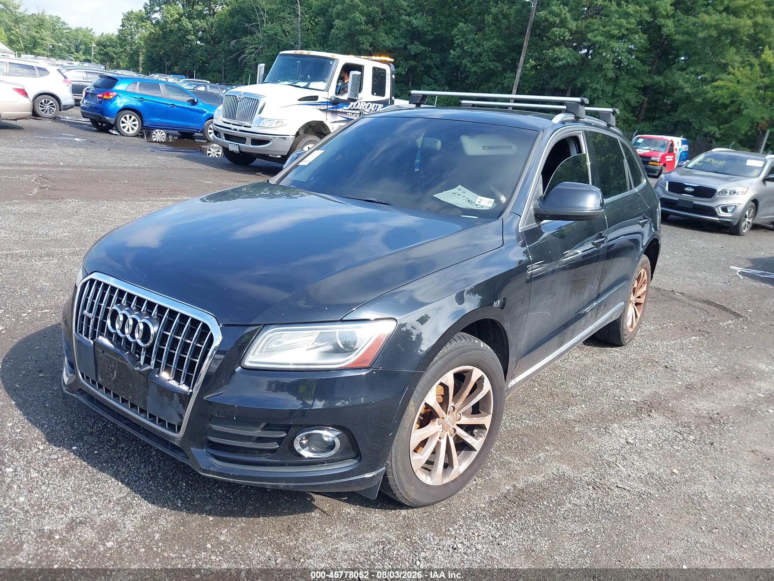 2013 Audi Q5 2.0t Premium Black vin: WA1LFAFP6DA075513