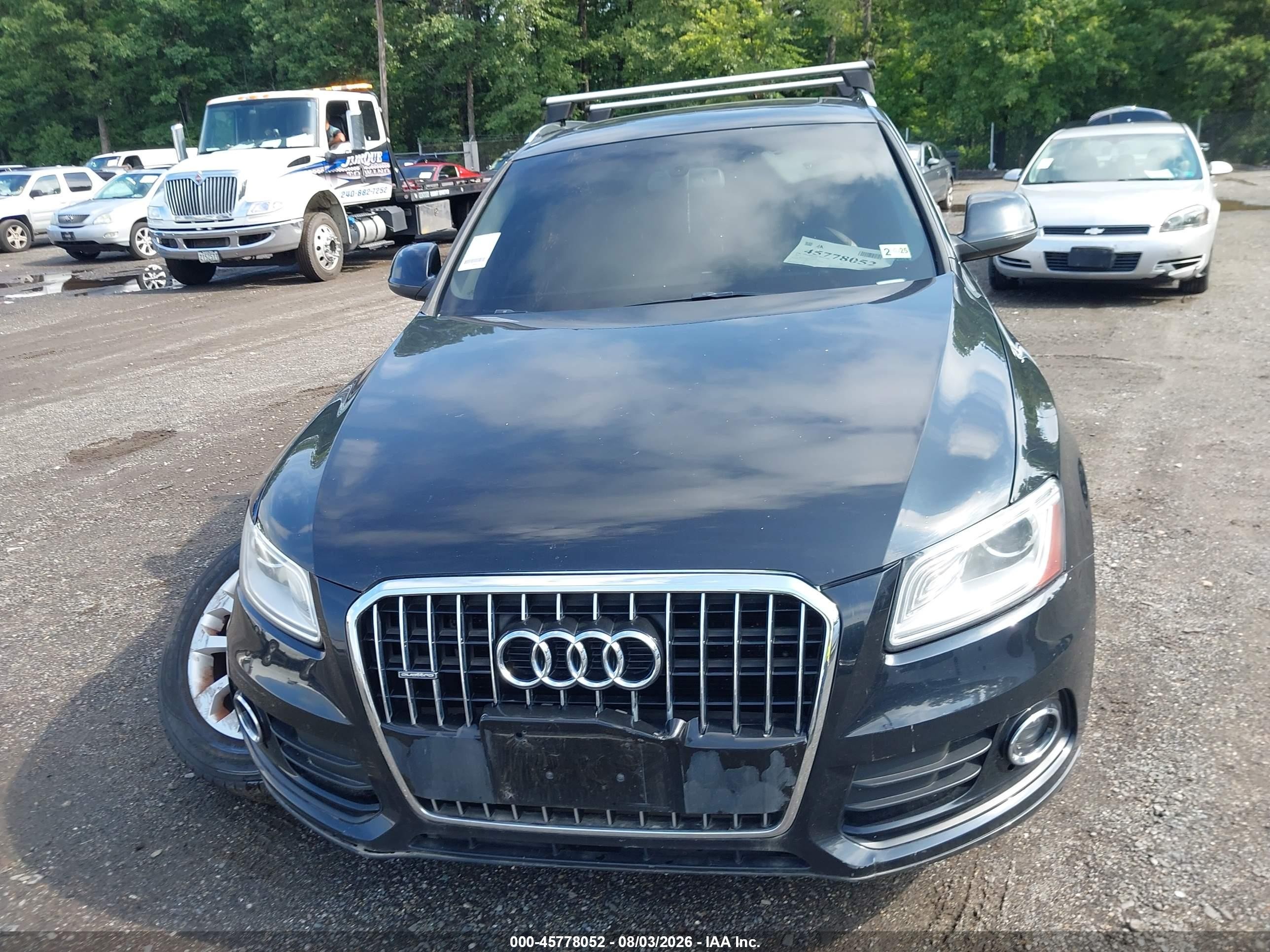 2013 Audi Q5 2.0t Premium Black vin: WA1LFAFP6DA075513