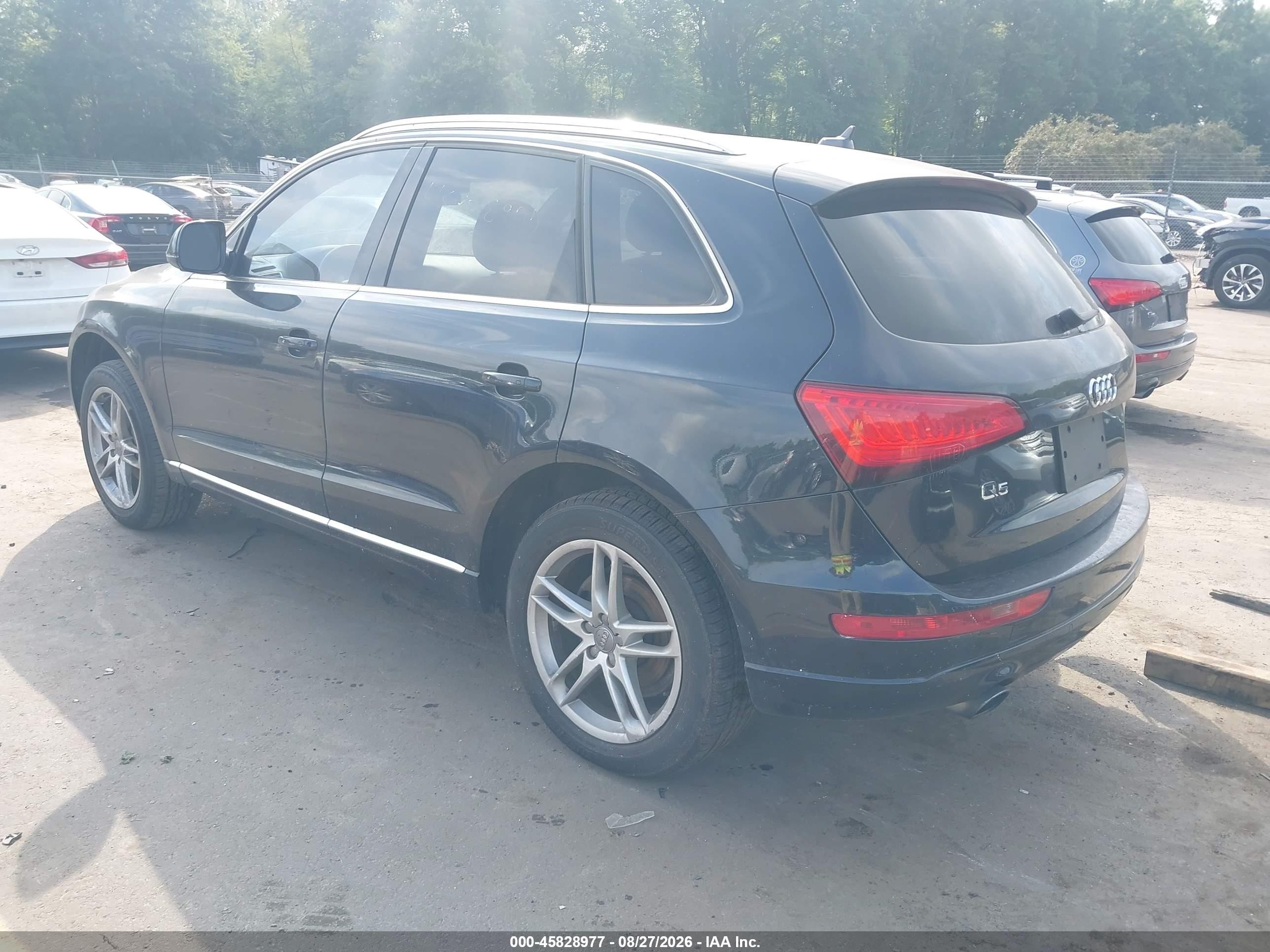 2014 Audi Q5 2.0t Premium Black vin: WA1LFAFP6EA009271