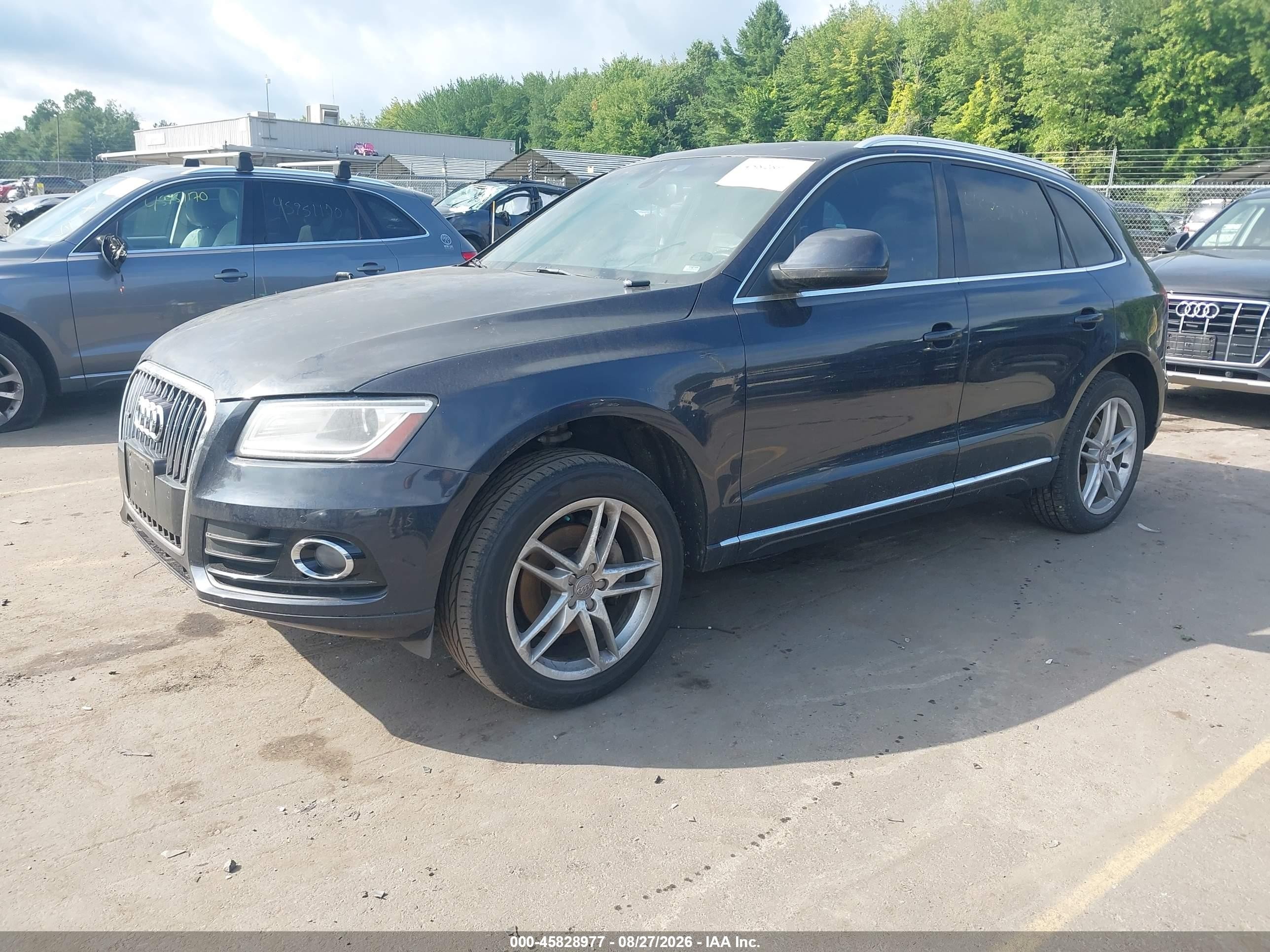 2014 Audi Q5 2.0t Premium Black vin: WA1LFAFP6EA009271